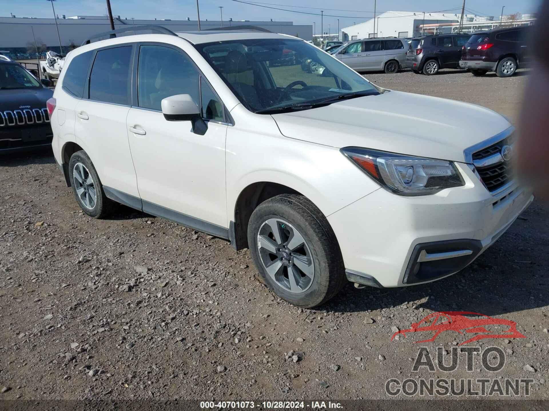 SUBARU FORESTER 2018 - JF2SJARC2JH403653