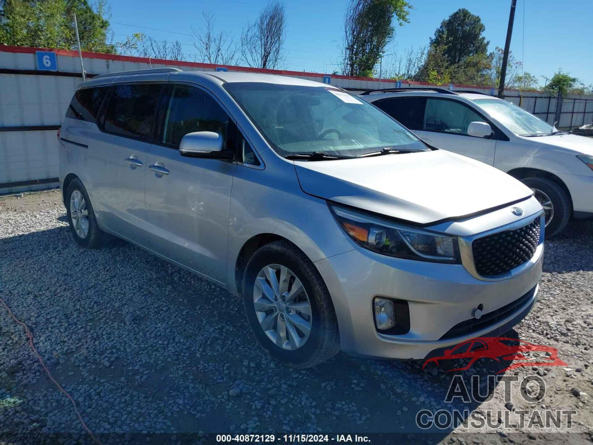 KIA SEDONA 2016 - KNDMC5C19G6138900
