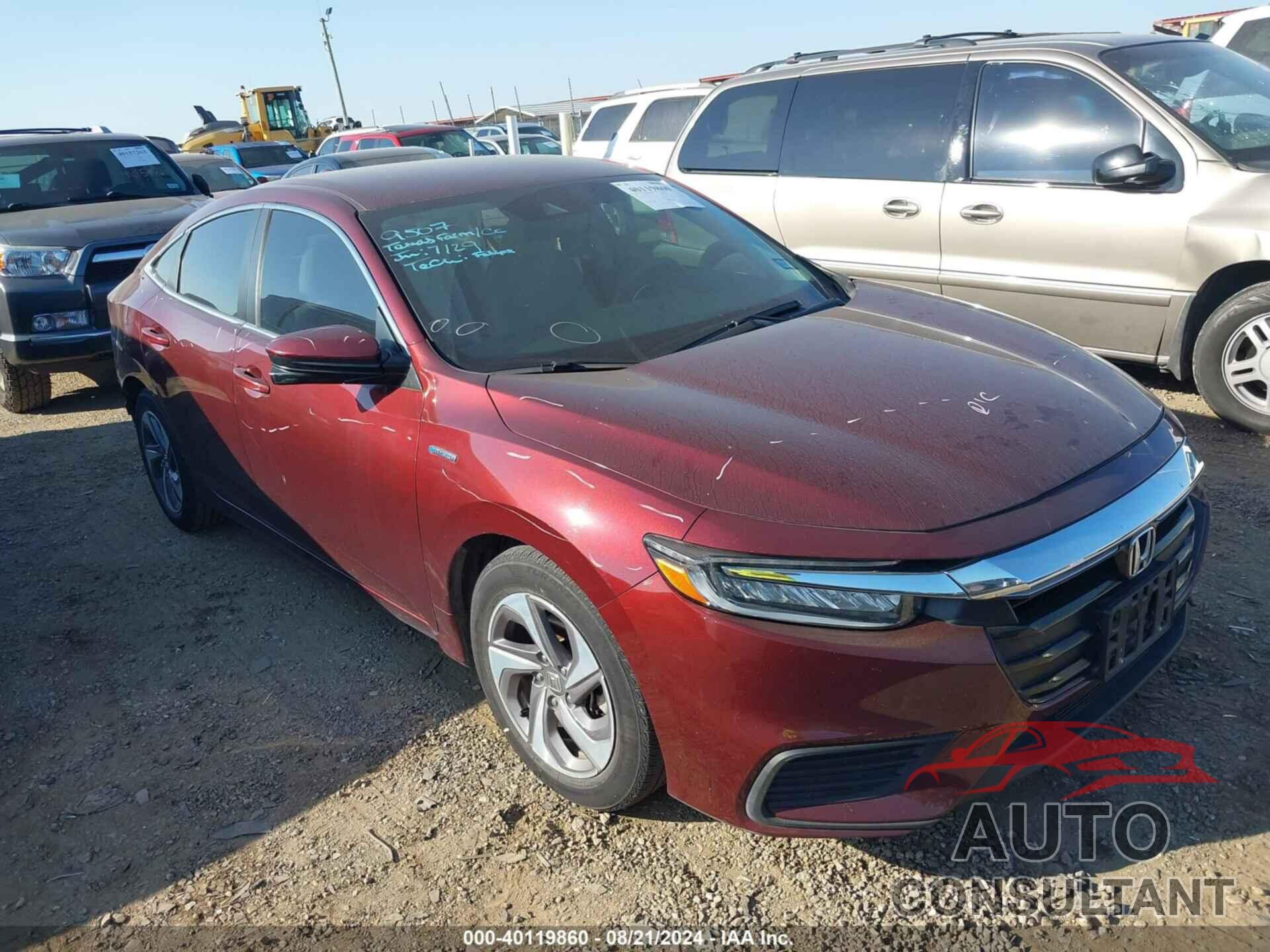 HONDA INSIGHT 2020 - 19XZE4F5XLE008797