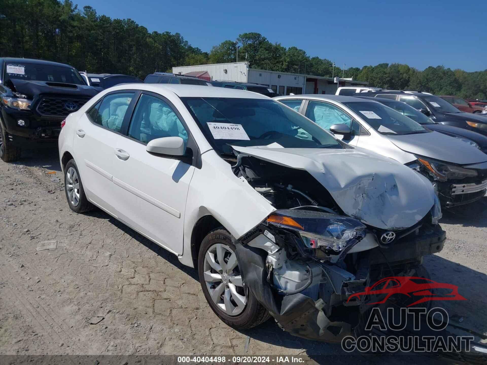 TOYOTA COROLLA 2016 - 5YFBURHE9GP518688