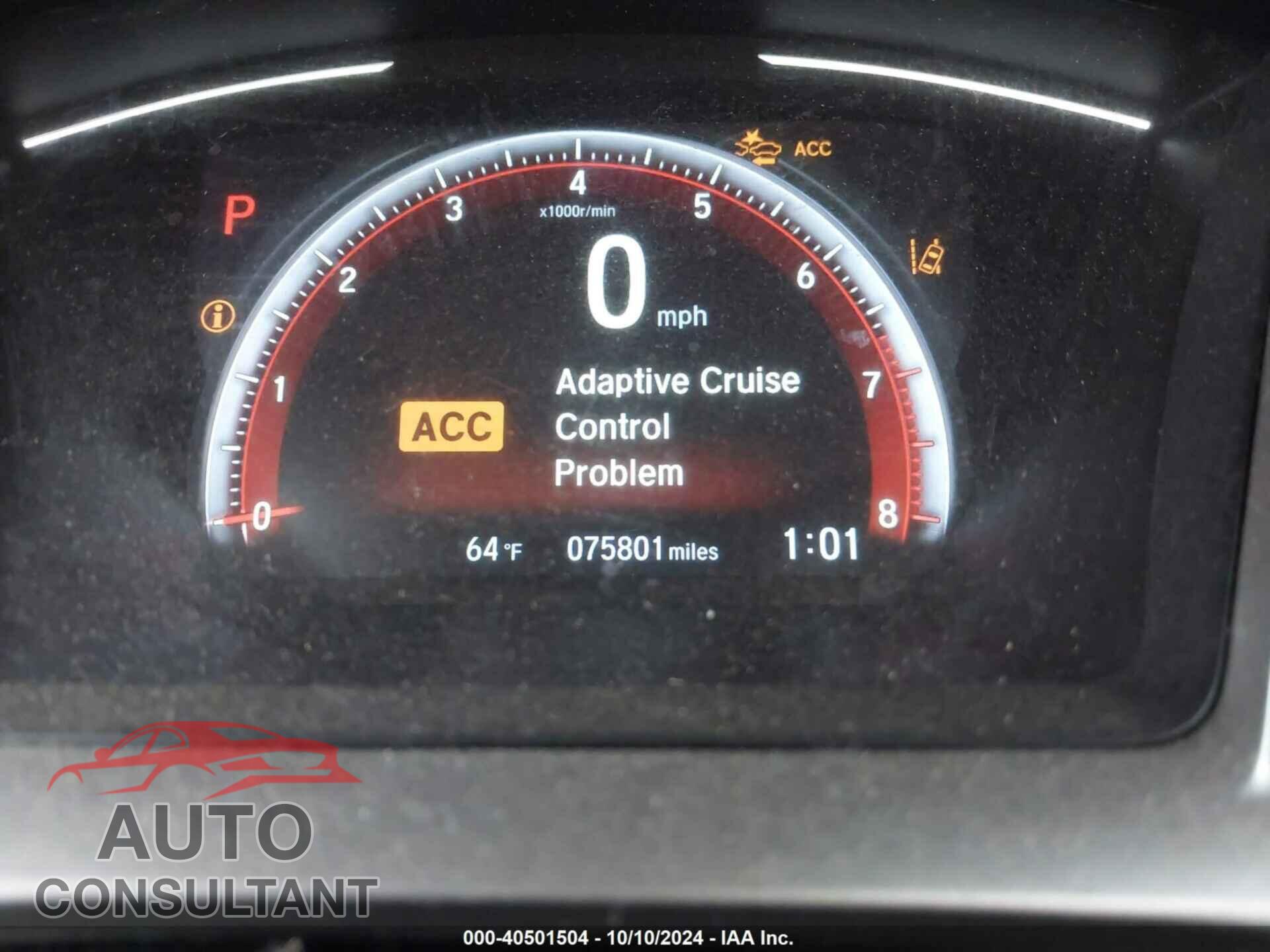 HONDA CIVIC 2019 - 2HGFC2F83KH515519