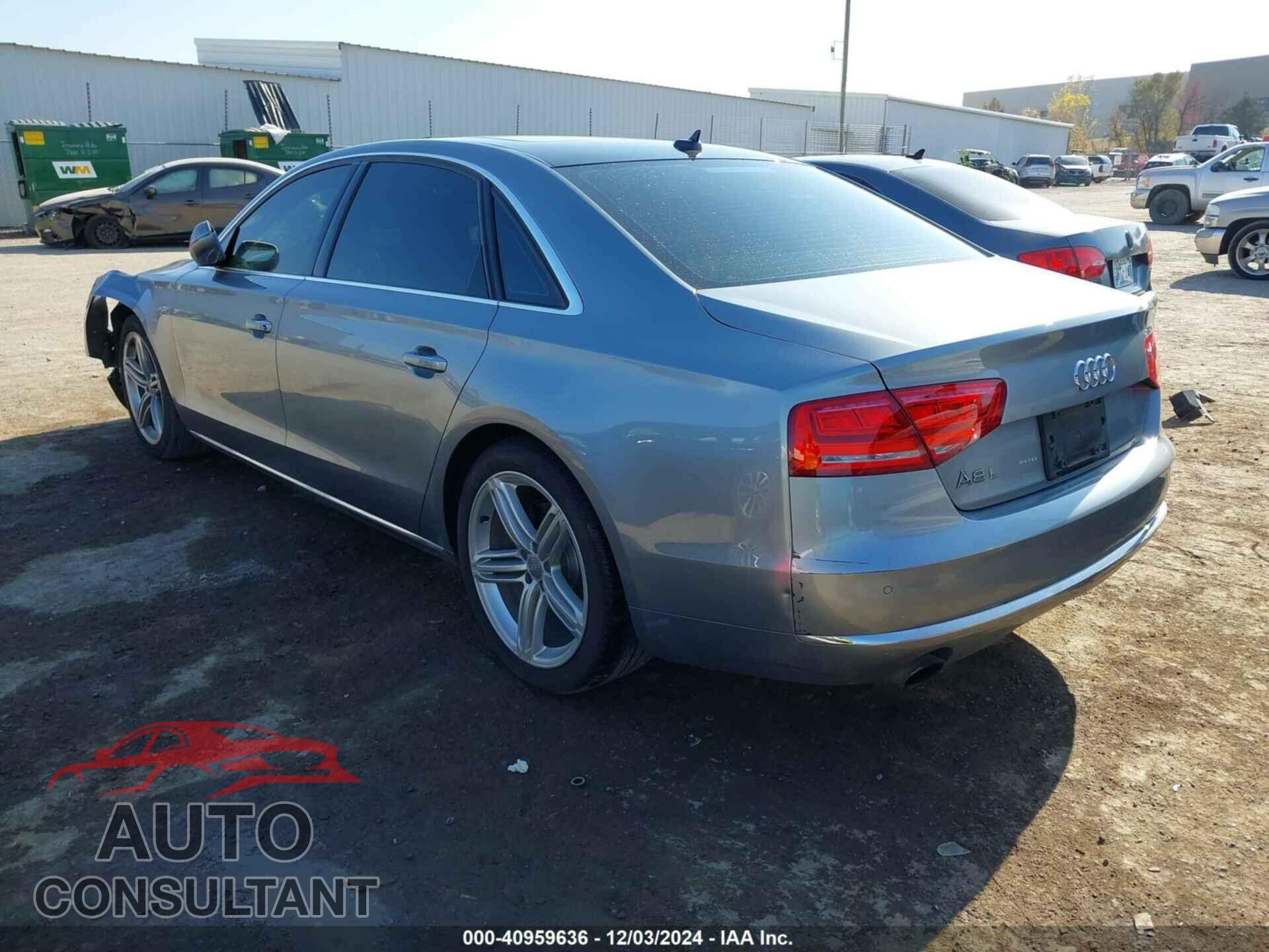 AUDI A8 L 2013 - WAURGAFD3DN004164