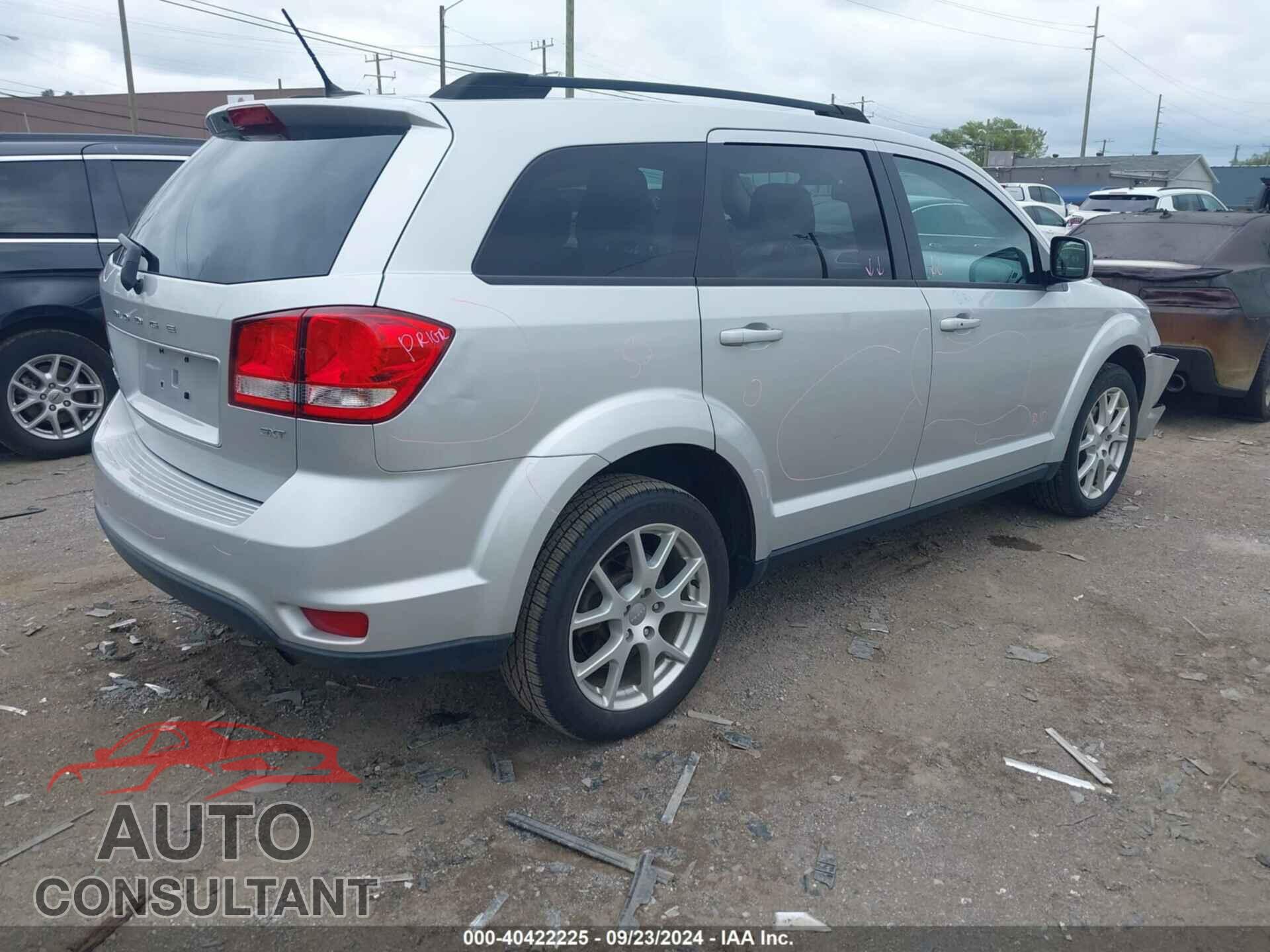 DODGE JOURNEY 2014 - 3C4PDCBB7ET216862