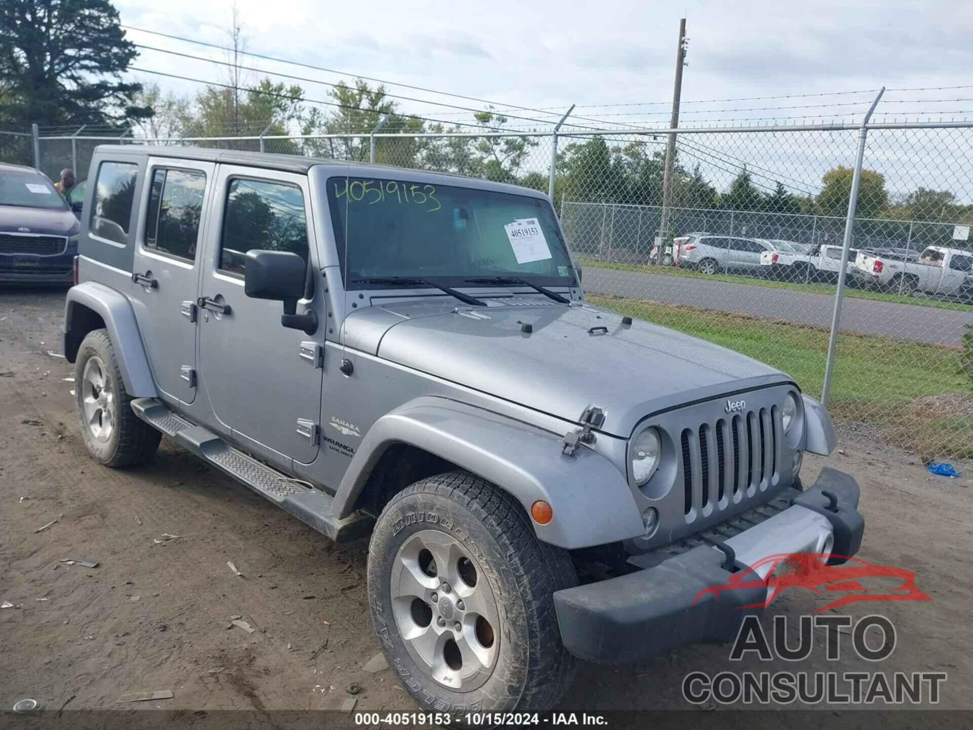 JEEP WRANGLER UNLIMITED 2015 - 1C4BJWEG3FL752457