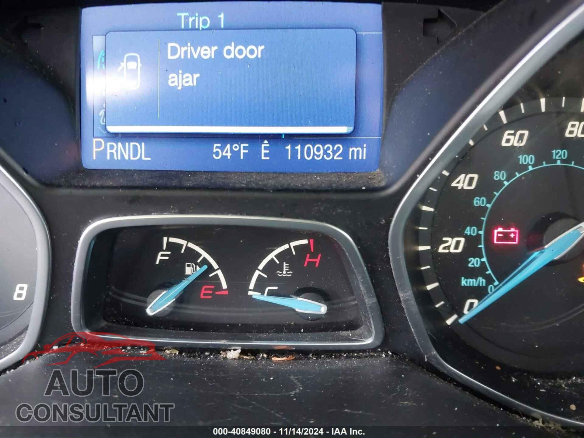 FORD FOCUS 2014 - 1FADP3F27EL109932