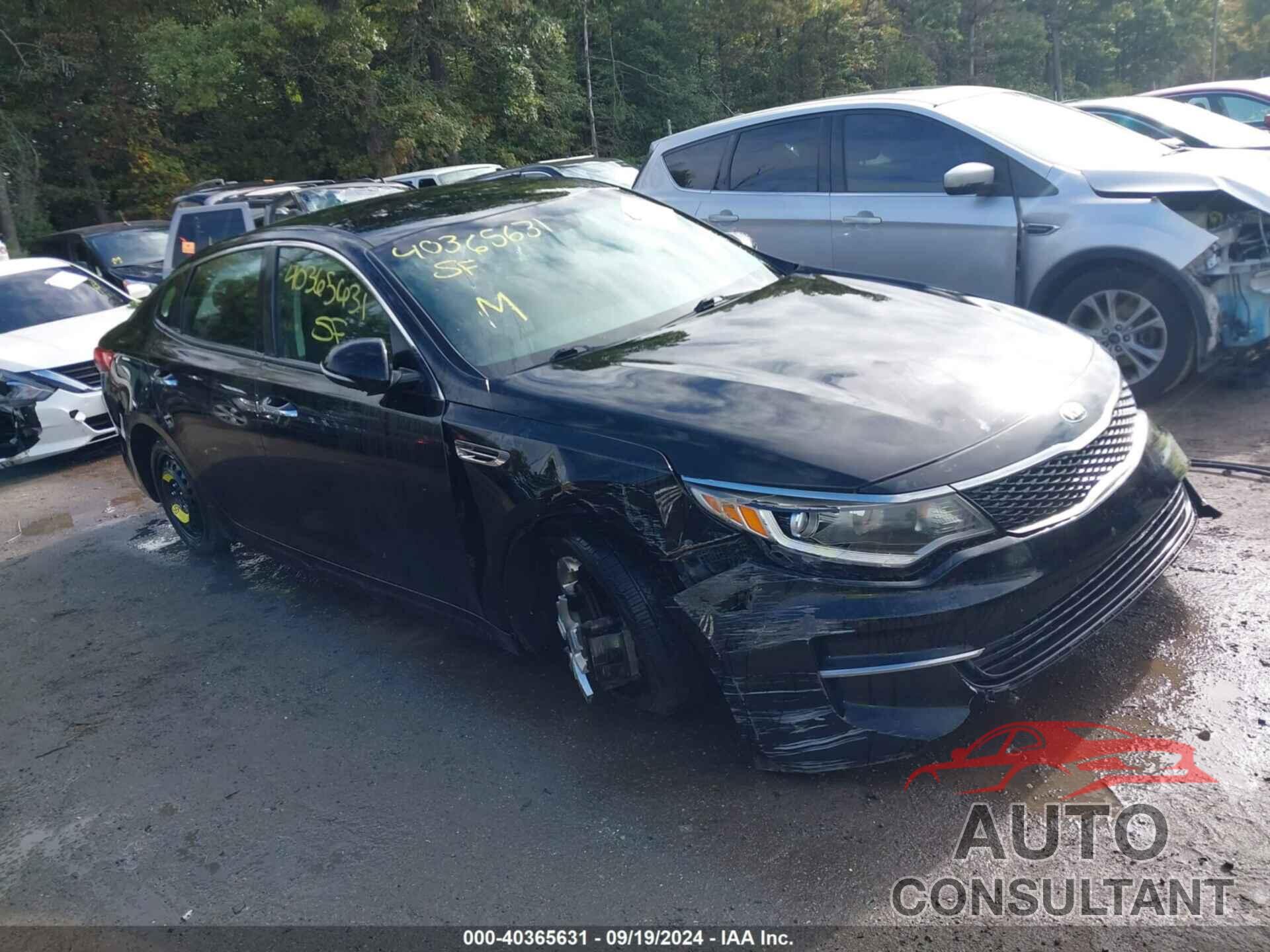 KIA OPTIMA 2016 - 5XXGT4L37GG026381