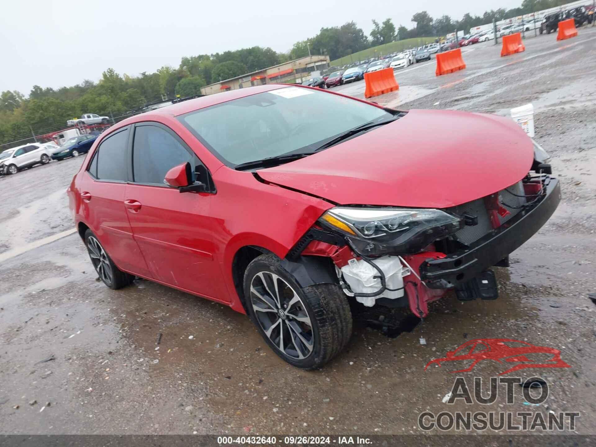 TOYOTA COROLLA 2018 - 2T1BURHE6JC082924