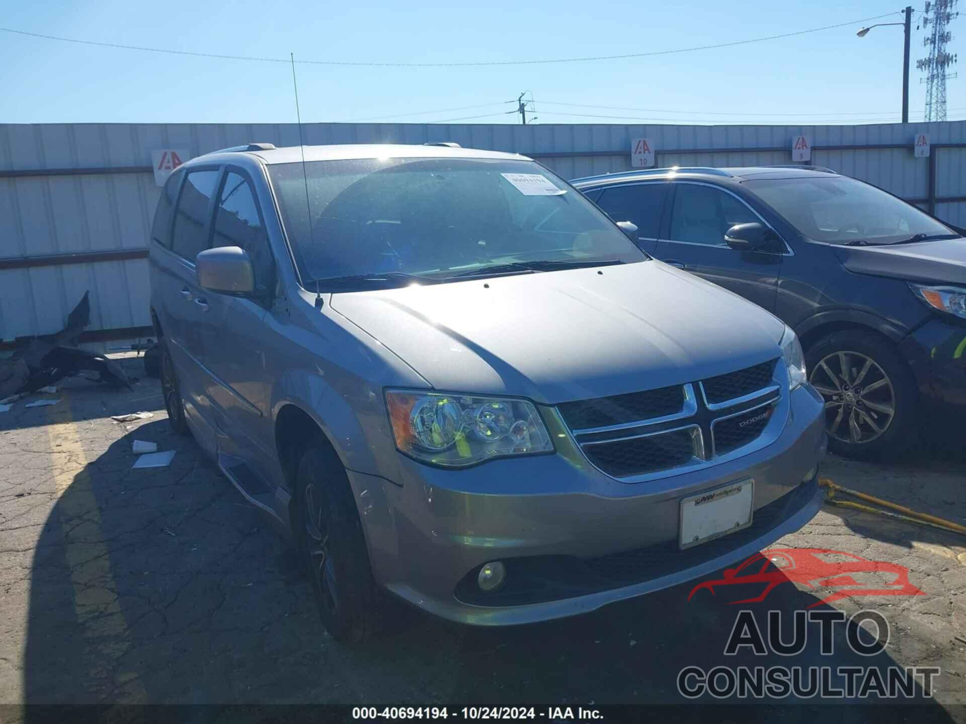 DODGE GRAND CARAVAN 2017 - 2C4RDGCG3HR596154