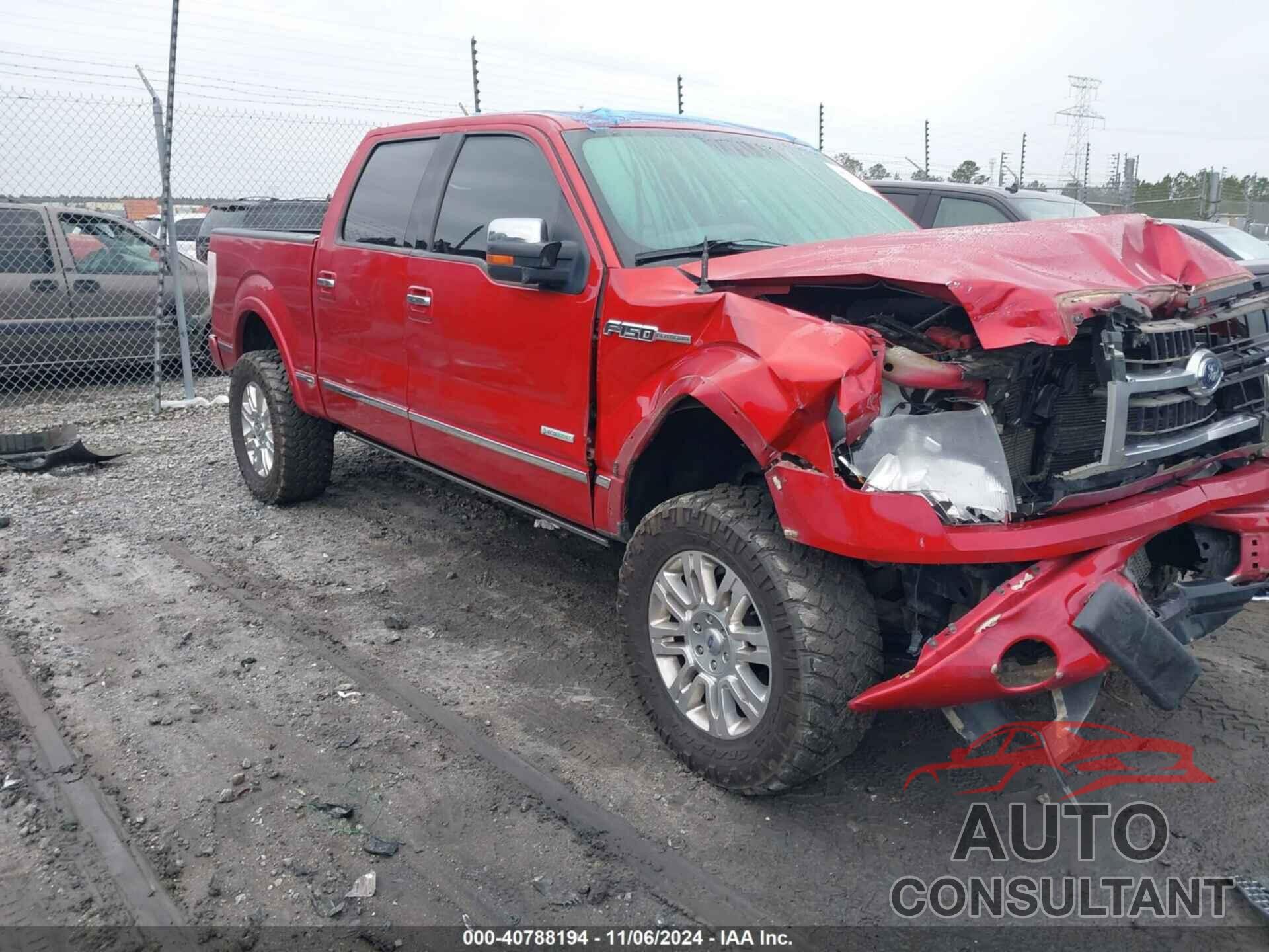 FORD F-150 2012 - 1FTFW1ET6CFC30905