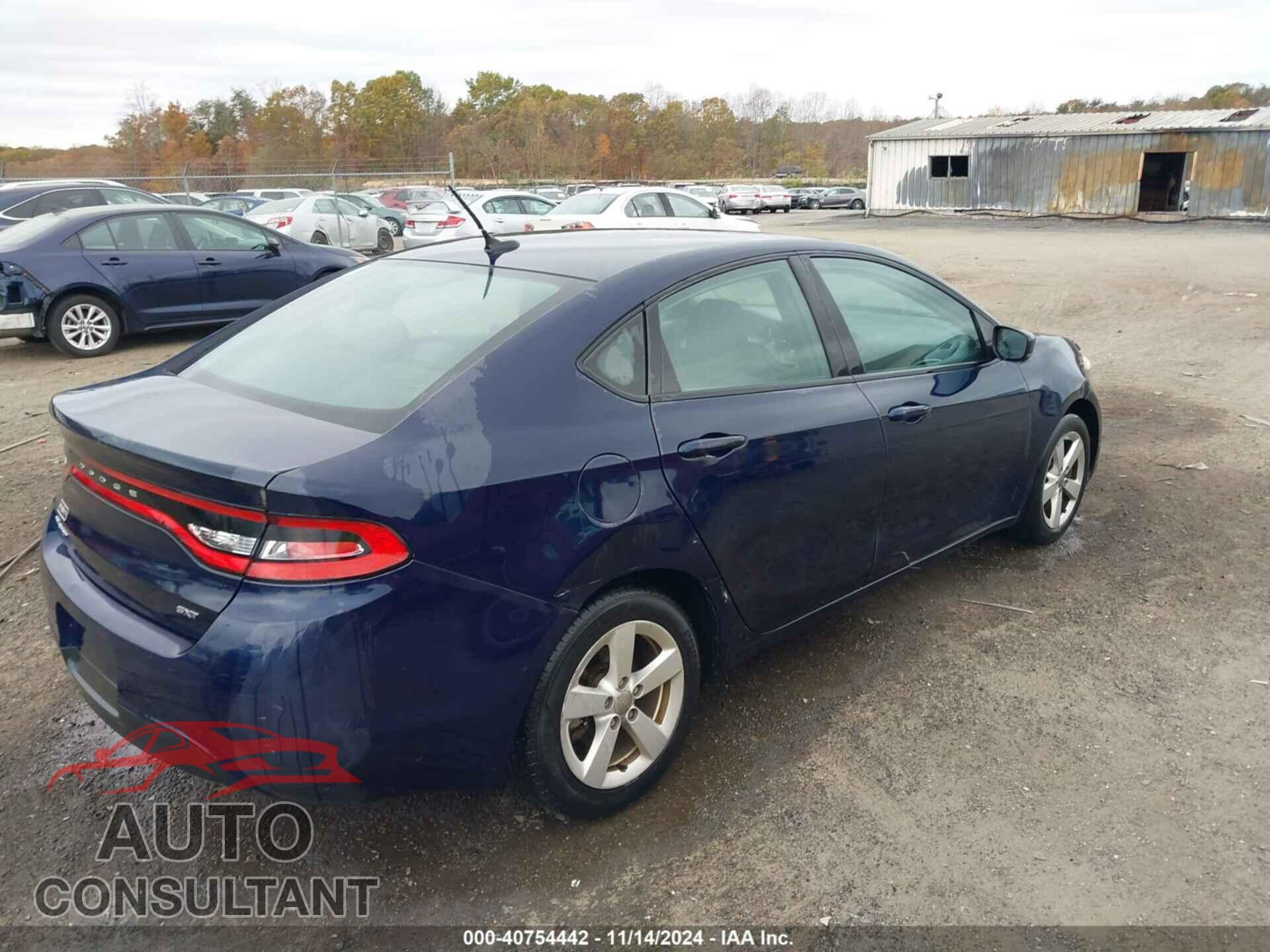 DODGE DART 2015 - 1C3CDFBB3FD199912