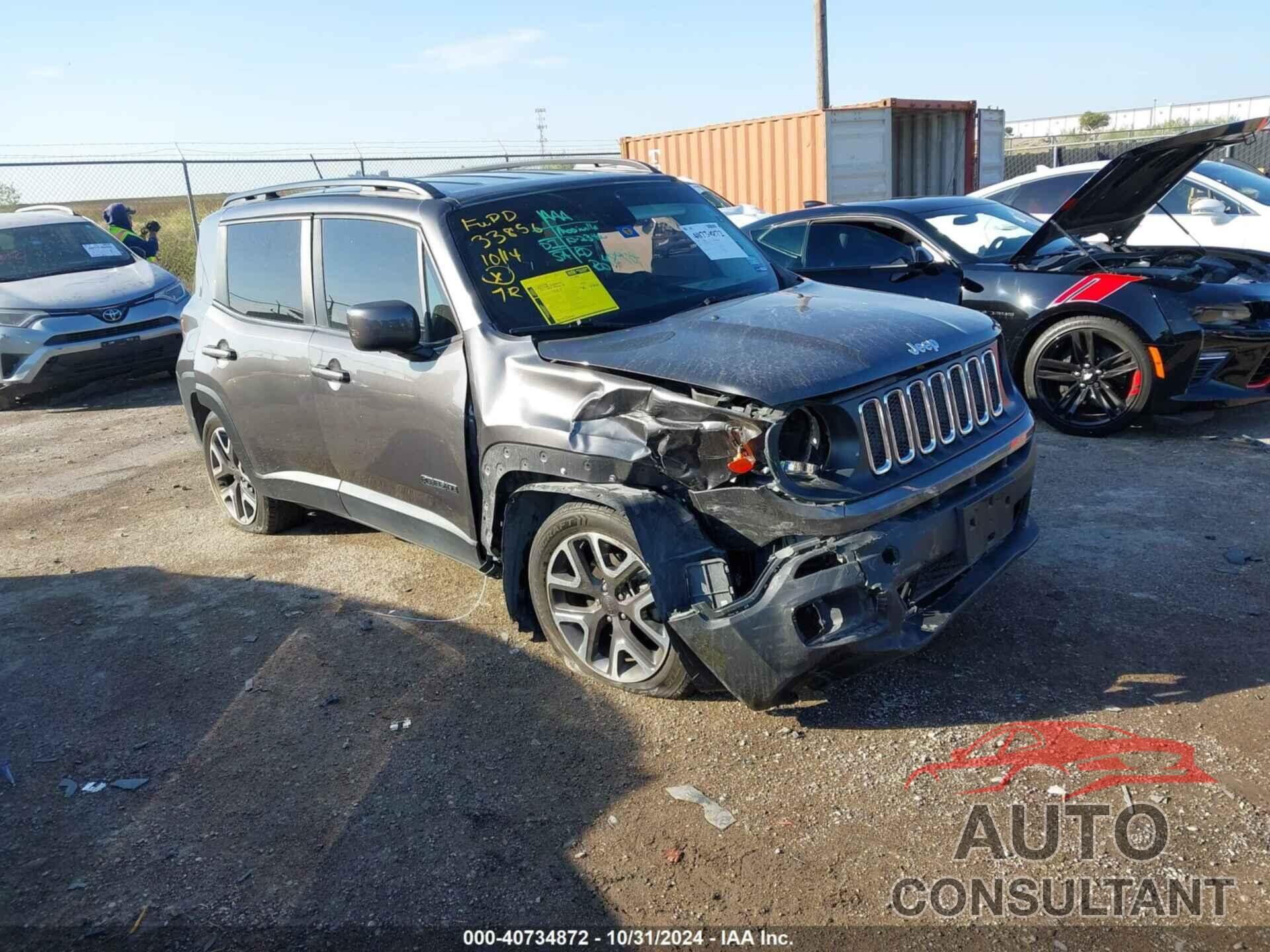 JEEP RENEGADE 2017 - ZACCJABB5HPG10951