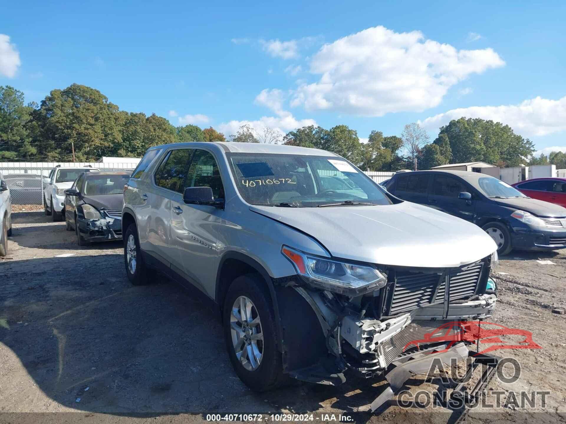 CHEVROLET TRAVERSE 2019 - 1GNERFKW8KJ164200