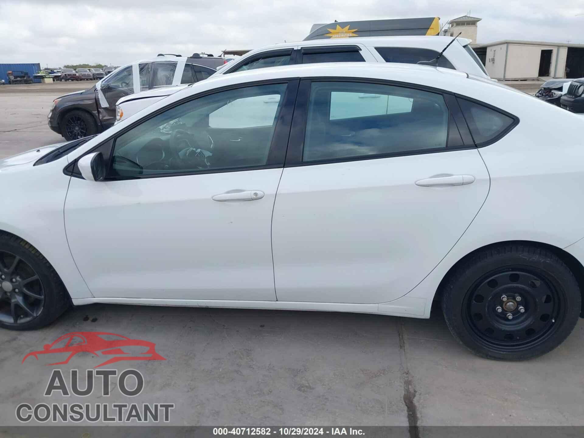 DODGE DART 2015 - 1C3CDFAA0FD378322