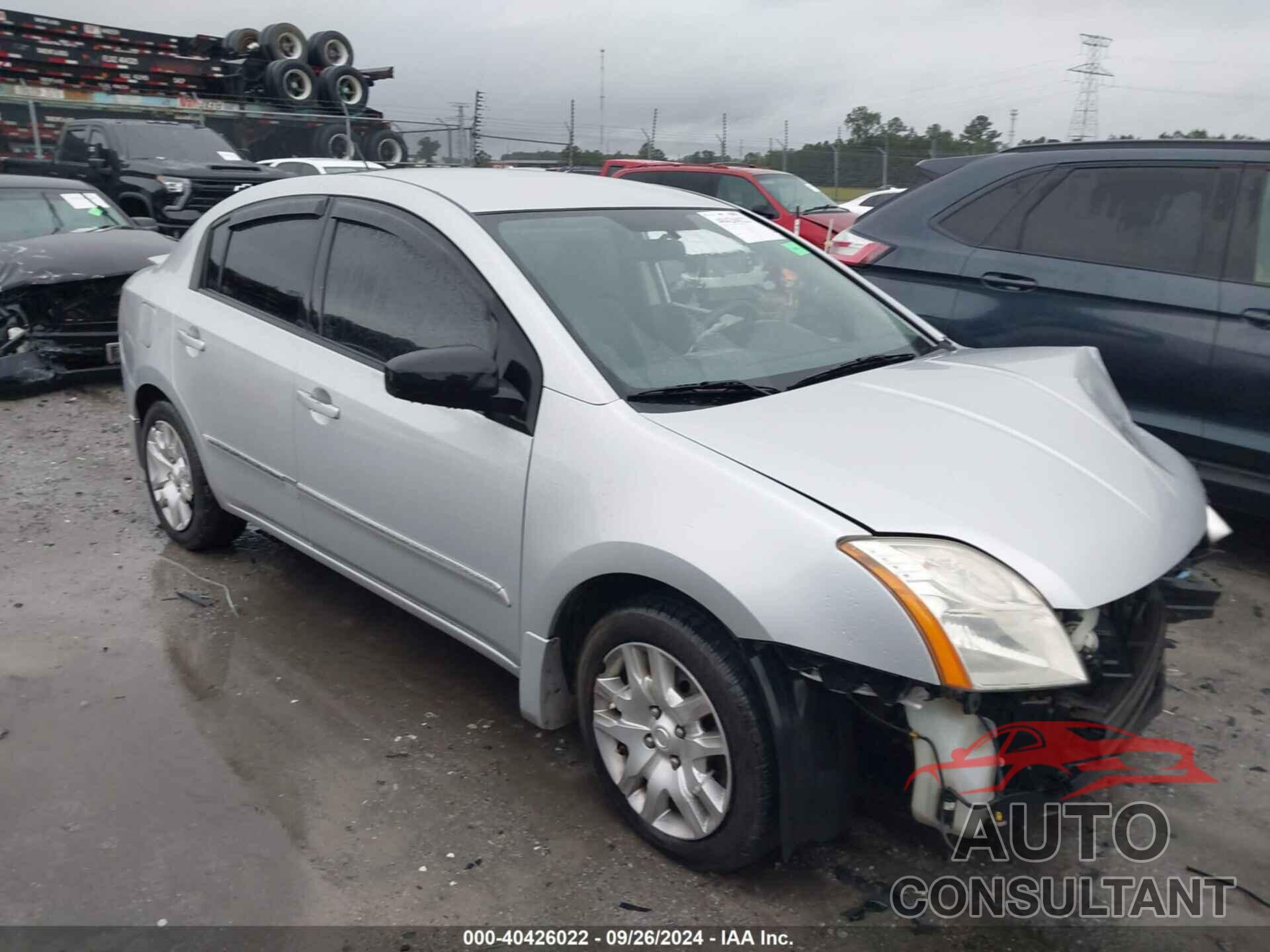 NISSAN SENTRA 2012 - 3N1AB6AP8CL722209