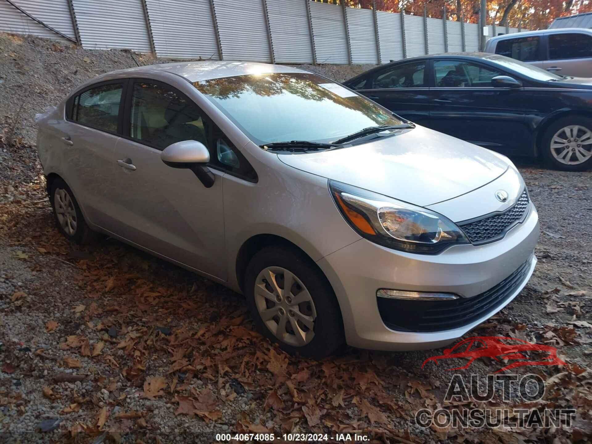 KIA RIO 2016 - KNADM4A34G6659483