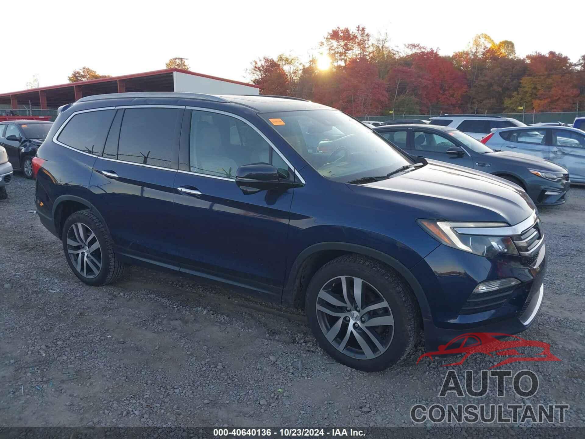 HONDA PILOT 2017 - 5FNYF6H9XHB035164