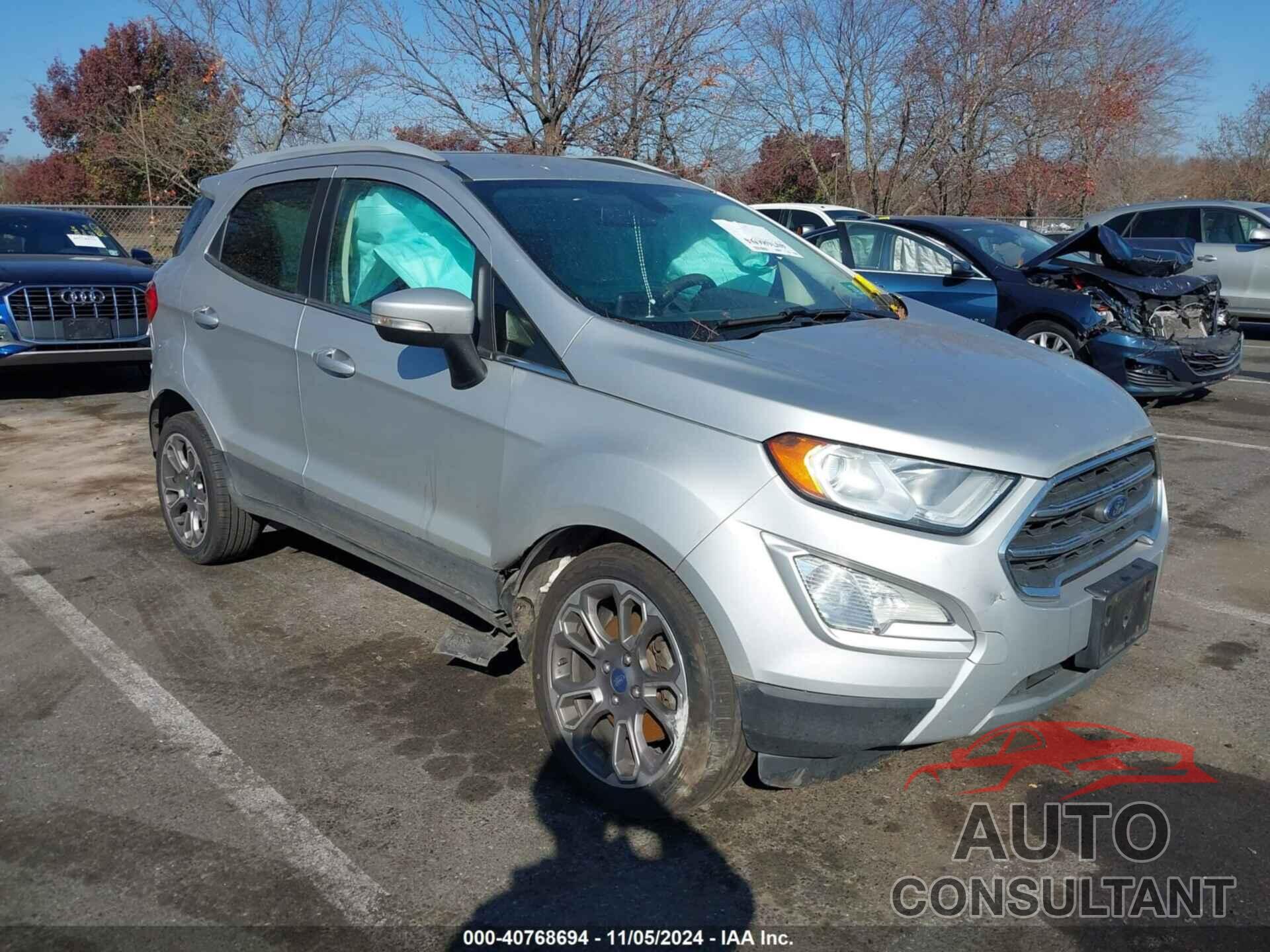 FORD ECOSPORT 2018 - MAJ3P1VE4JC211789