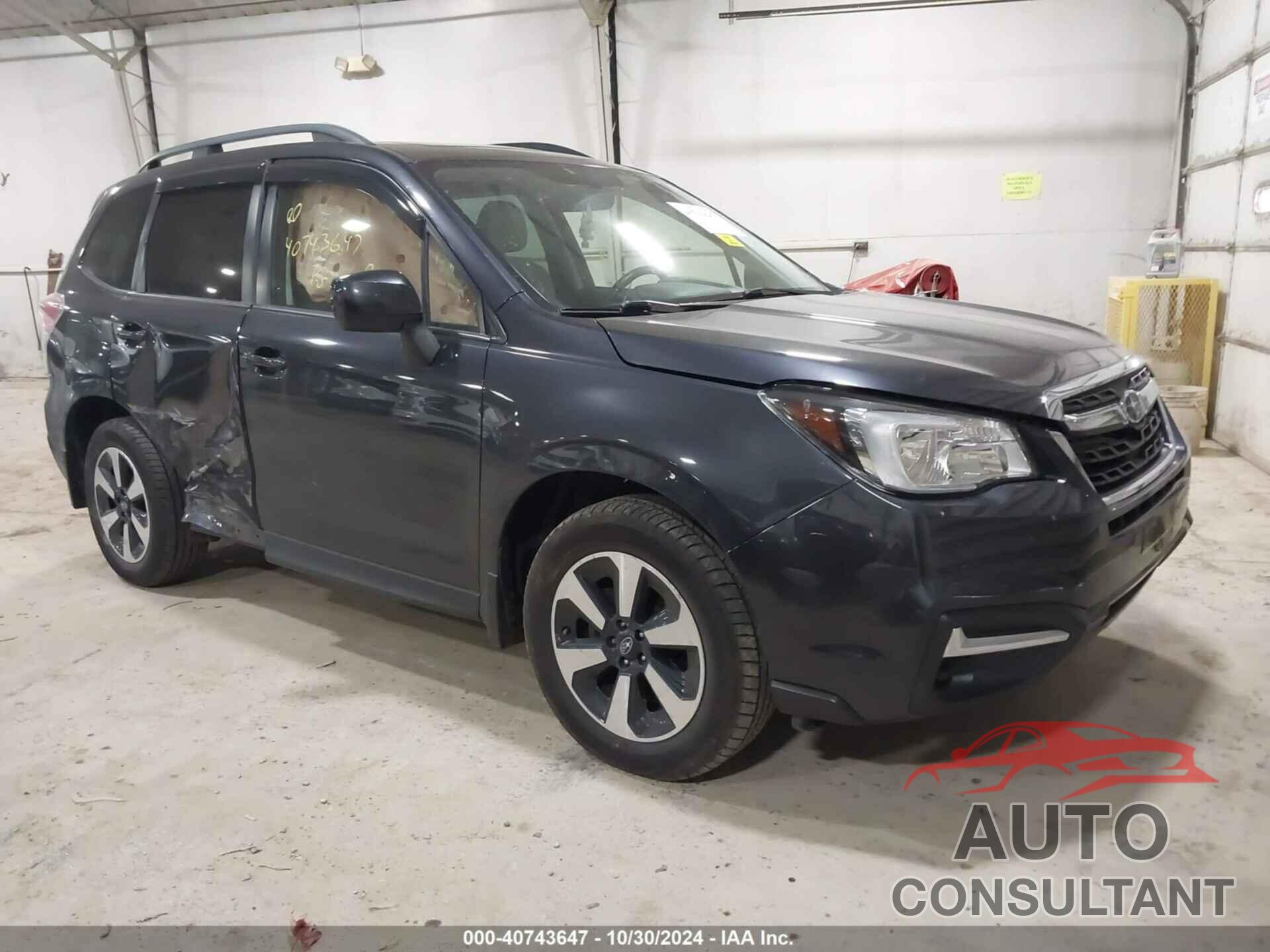 SUBARU FORESTER 2018 - JF2SJAEC9JH474760