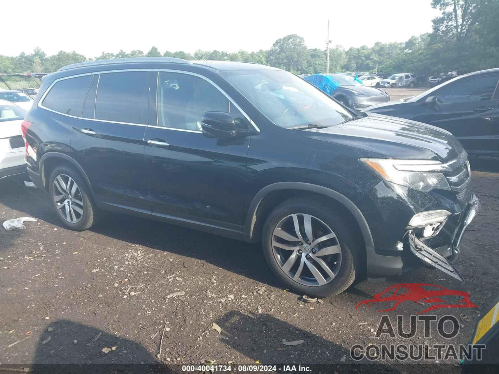 HONDA PILOT 2017 - 5FNYF6H90HB065189