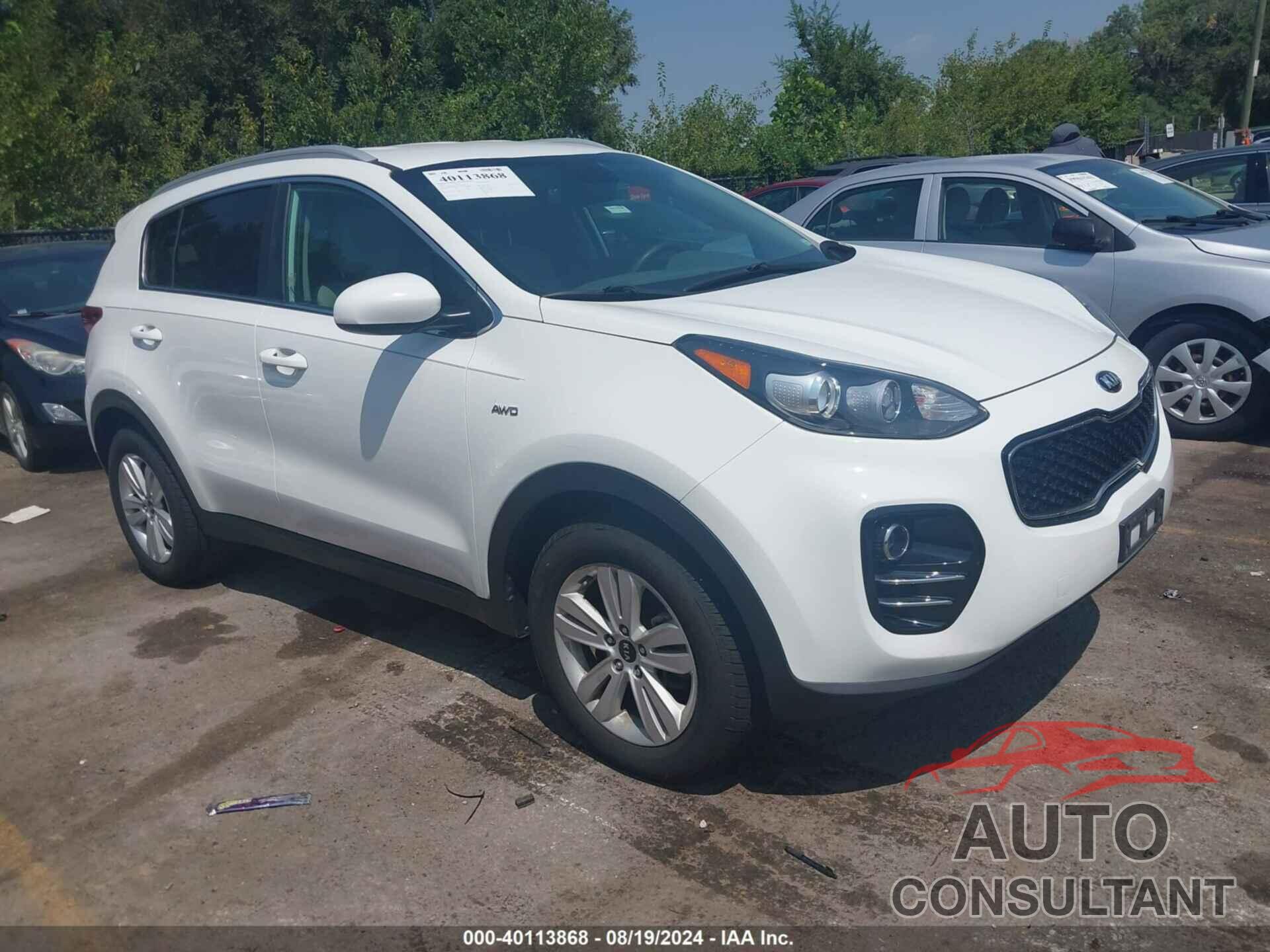 KIA SPORTAGE 2019 - KNDPMCAC1K7556034