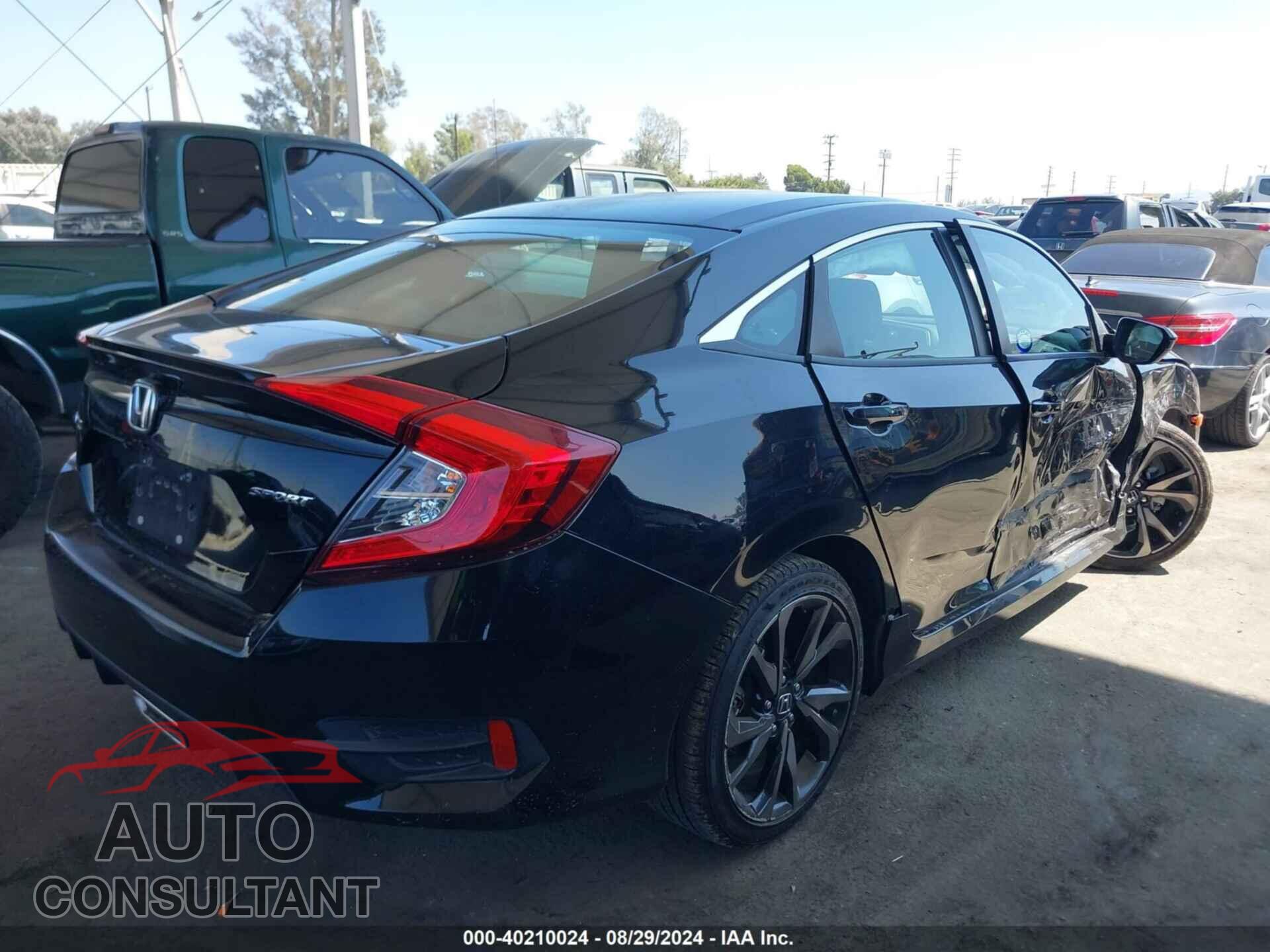 HONDA CIVIC 2019 - 2HGFC2F82KH527953