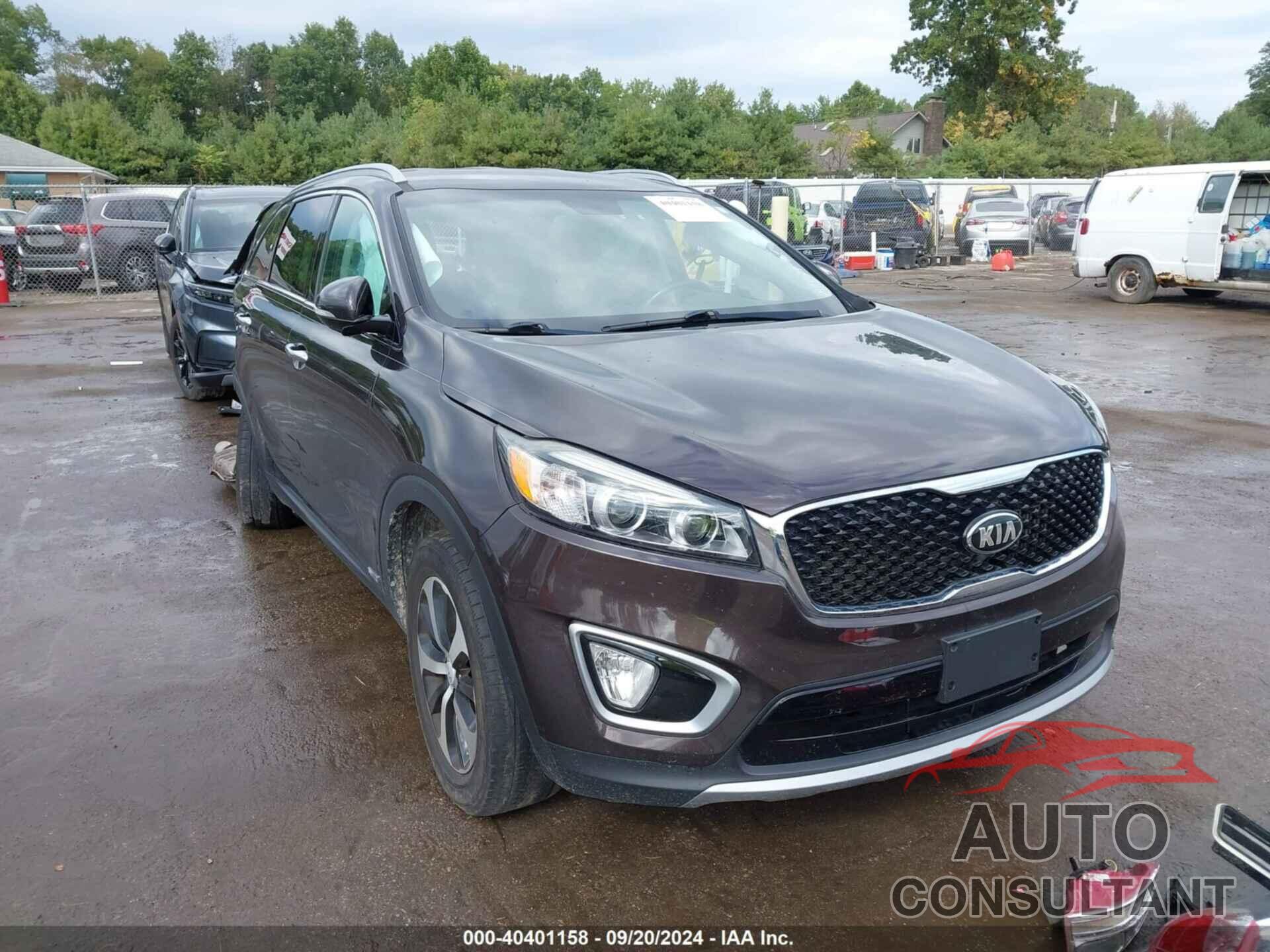 KIA SORENTO 2016 - 5XYPHDA19GG023321