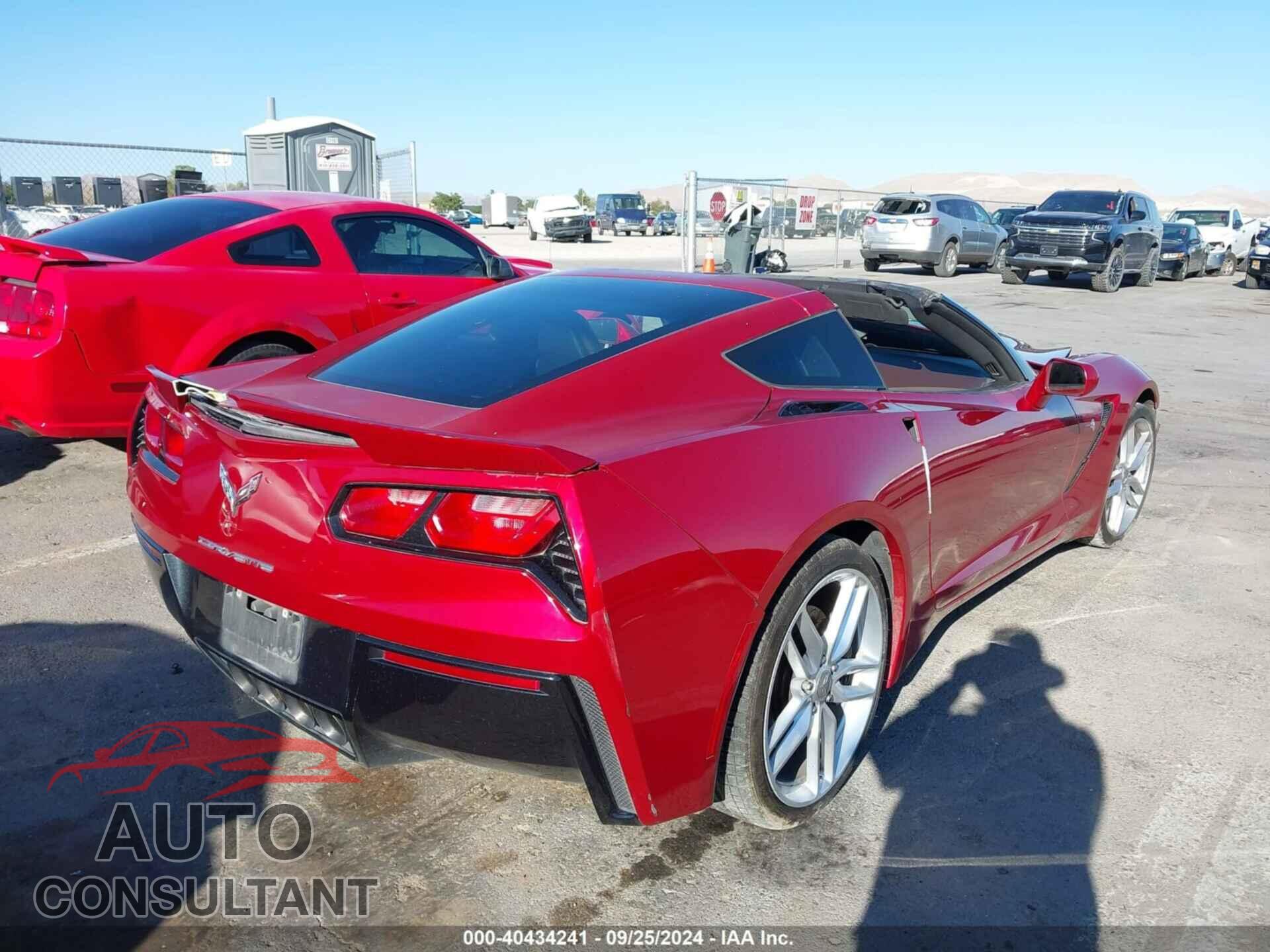 CHEVROLET CORVETTE STINGRAY 2014 - 1G1YM2D79E5100210
