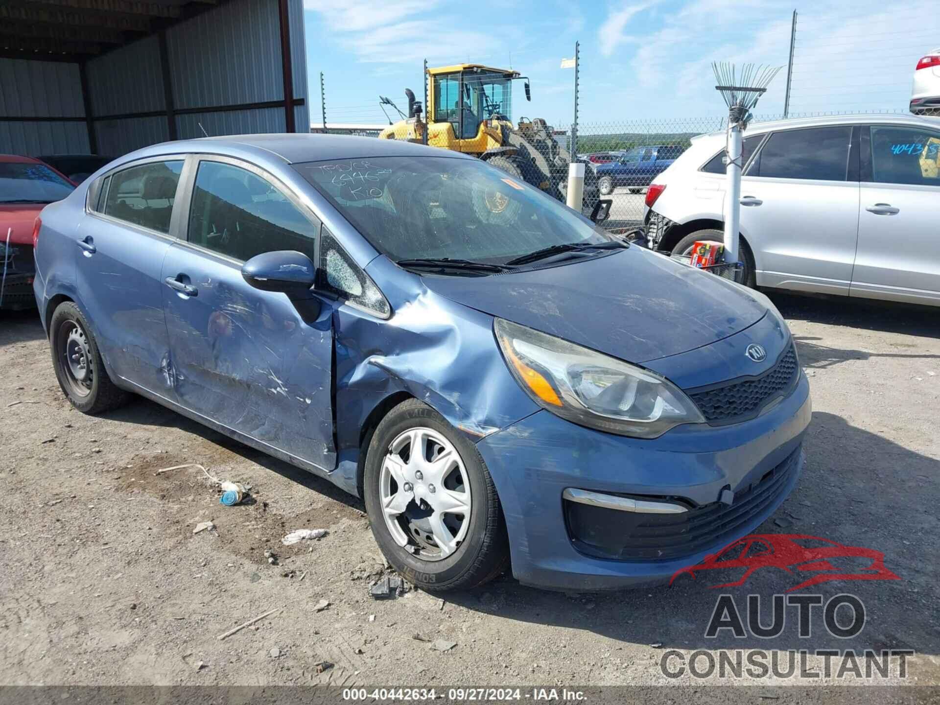 KIA RIO 2016 - KNADM4A36G6696471