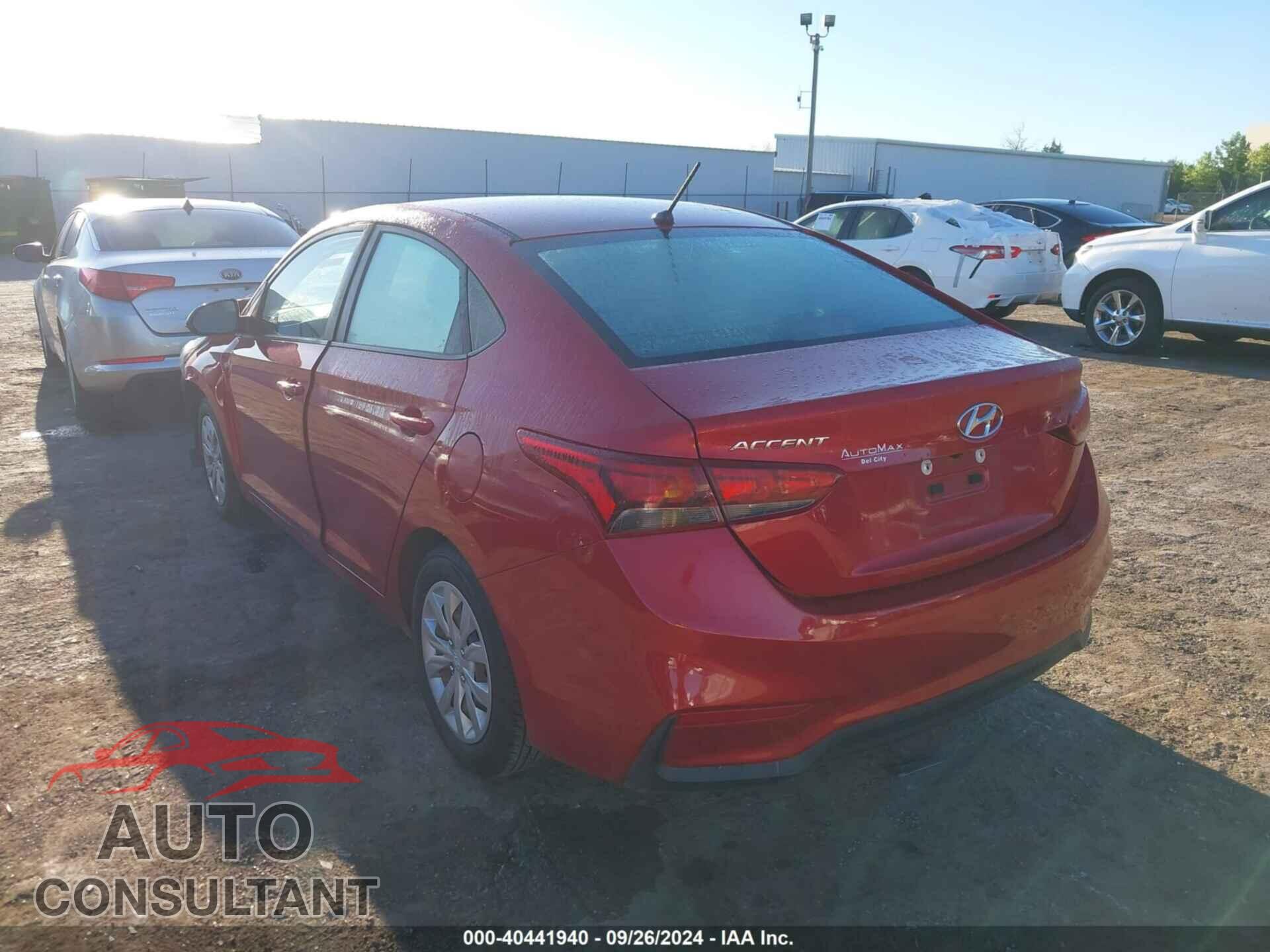 HYUNDAI ACCENT 2020 - 3KPC24A65LE110359