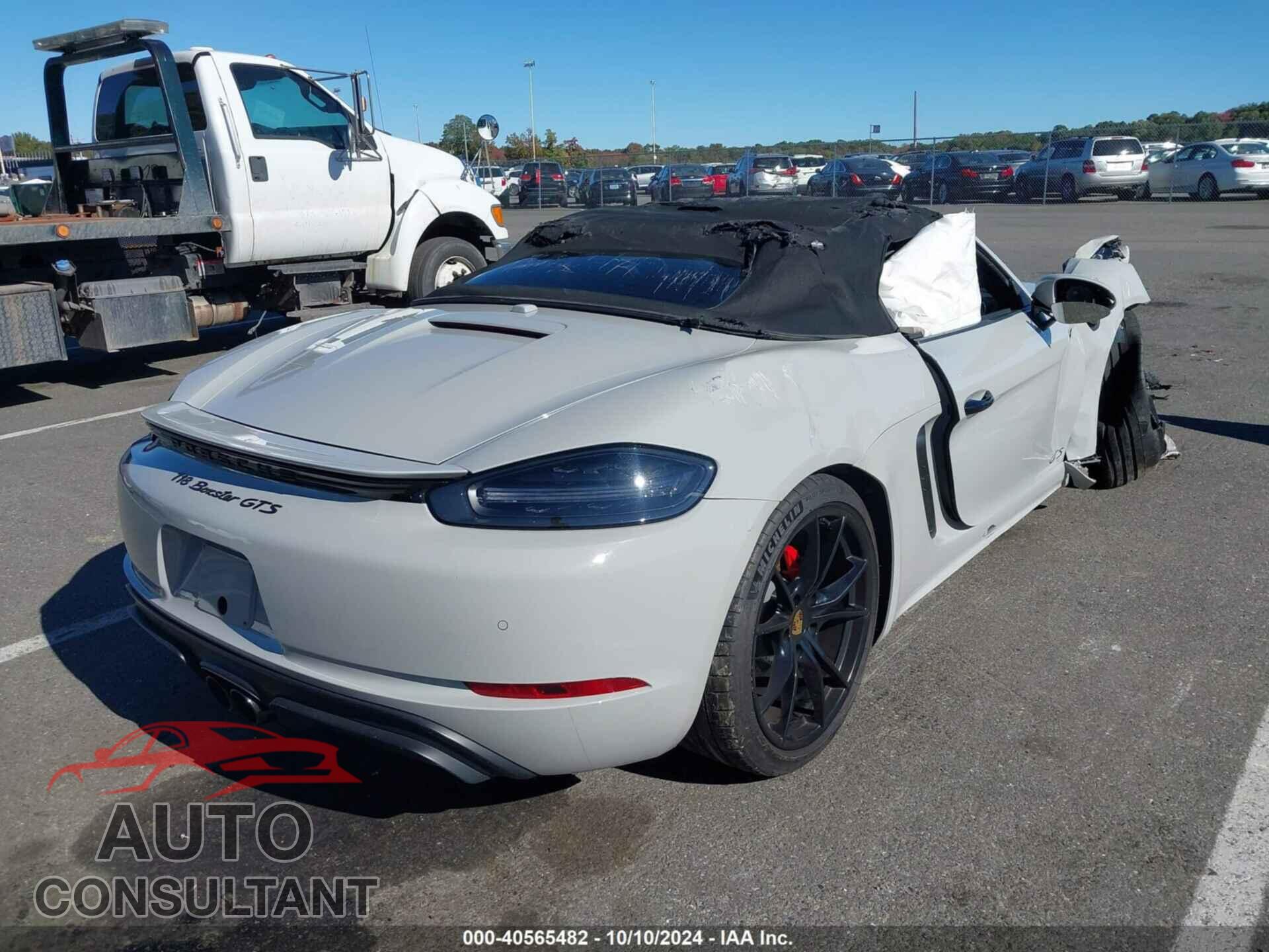 PORSCHE 718 BOXSTER 2018 - WP0CB2A87JS229367