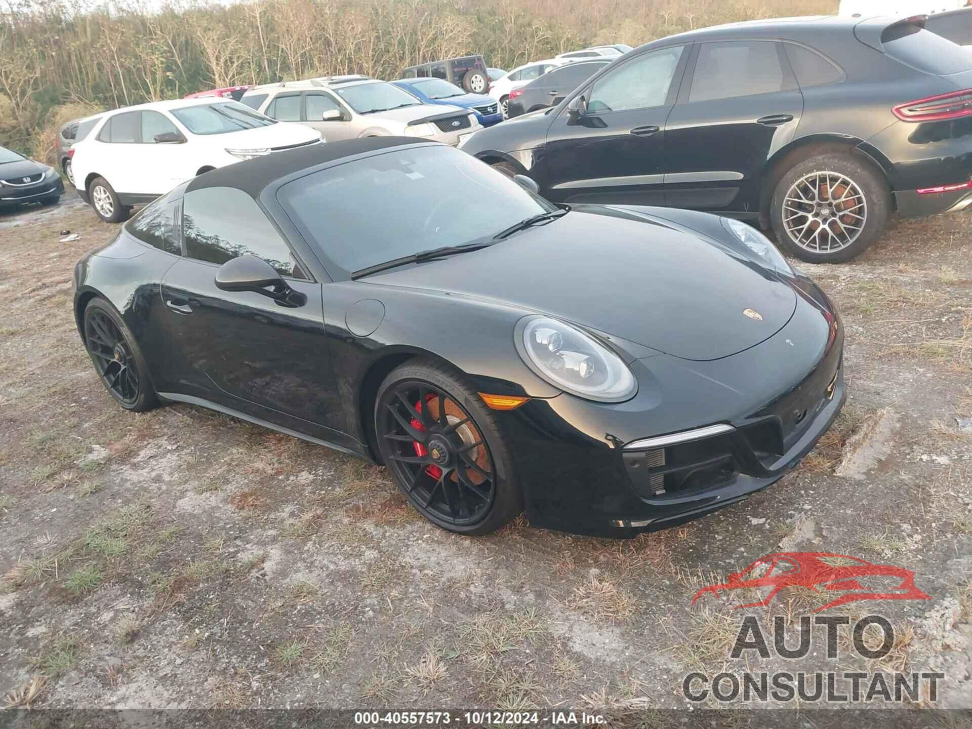 PORSCHE 911 2019 - WP0BB2A90KS125745