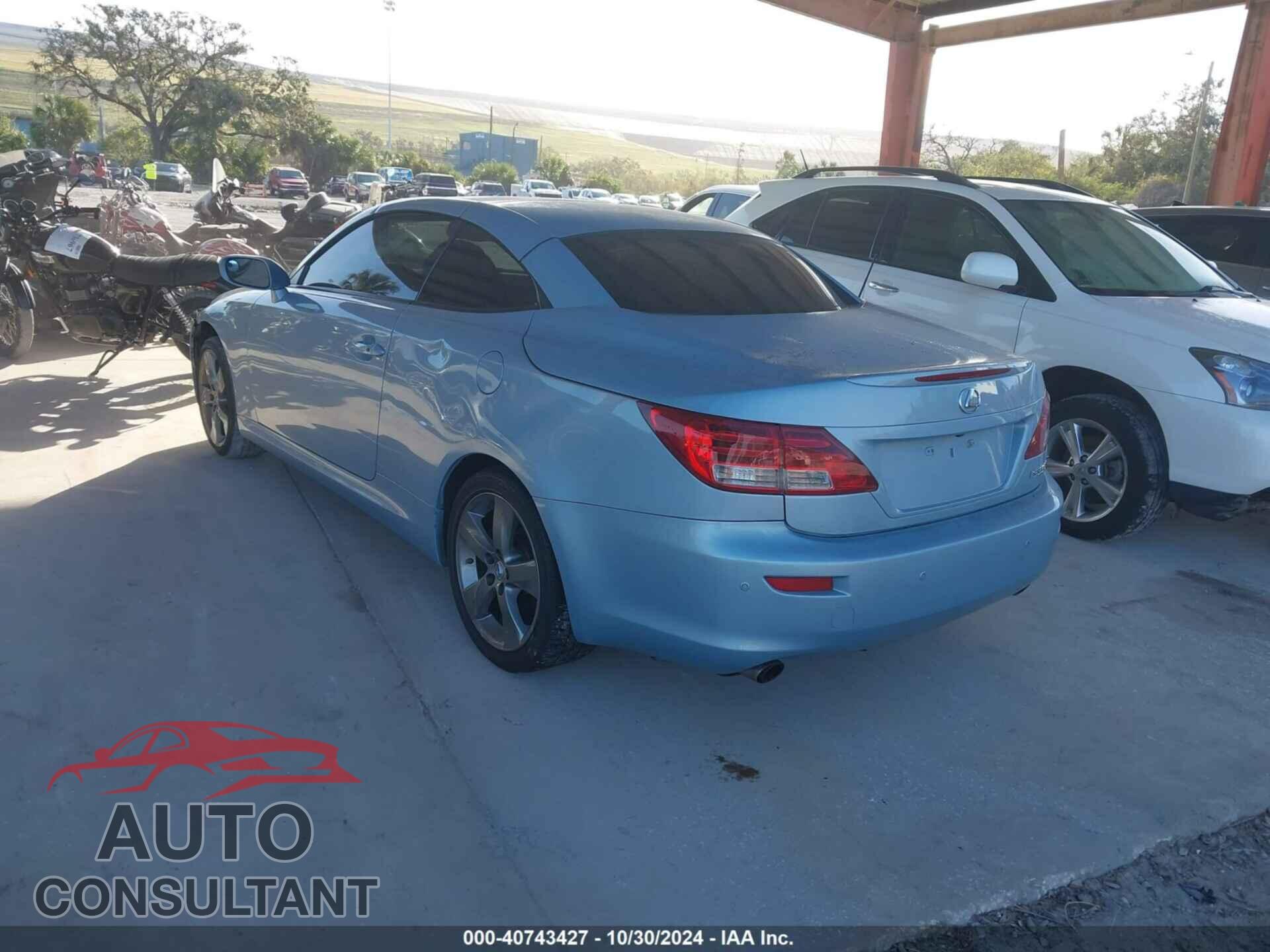 LEXUS IS 350C 2011 - JTHFE2C23B2506139