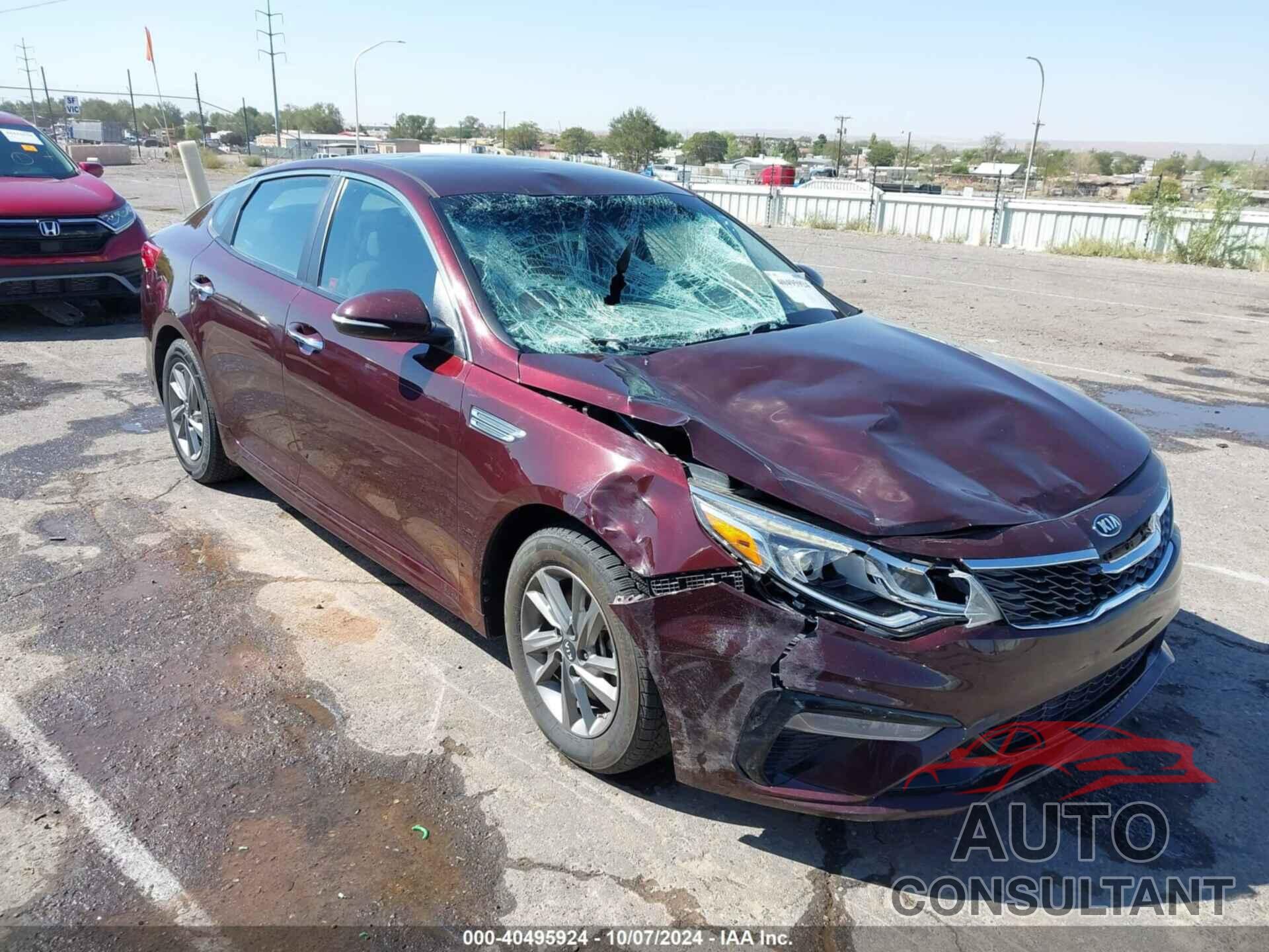 KIA OPTIMA 2019 - 5XXGT4L31KG349432