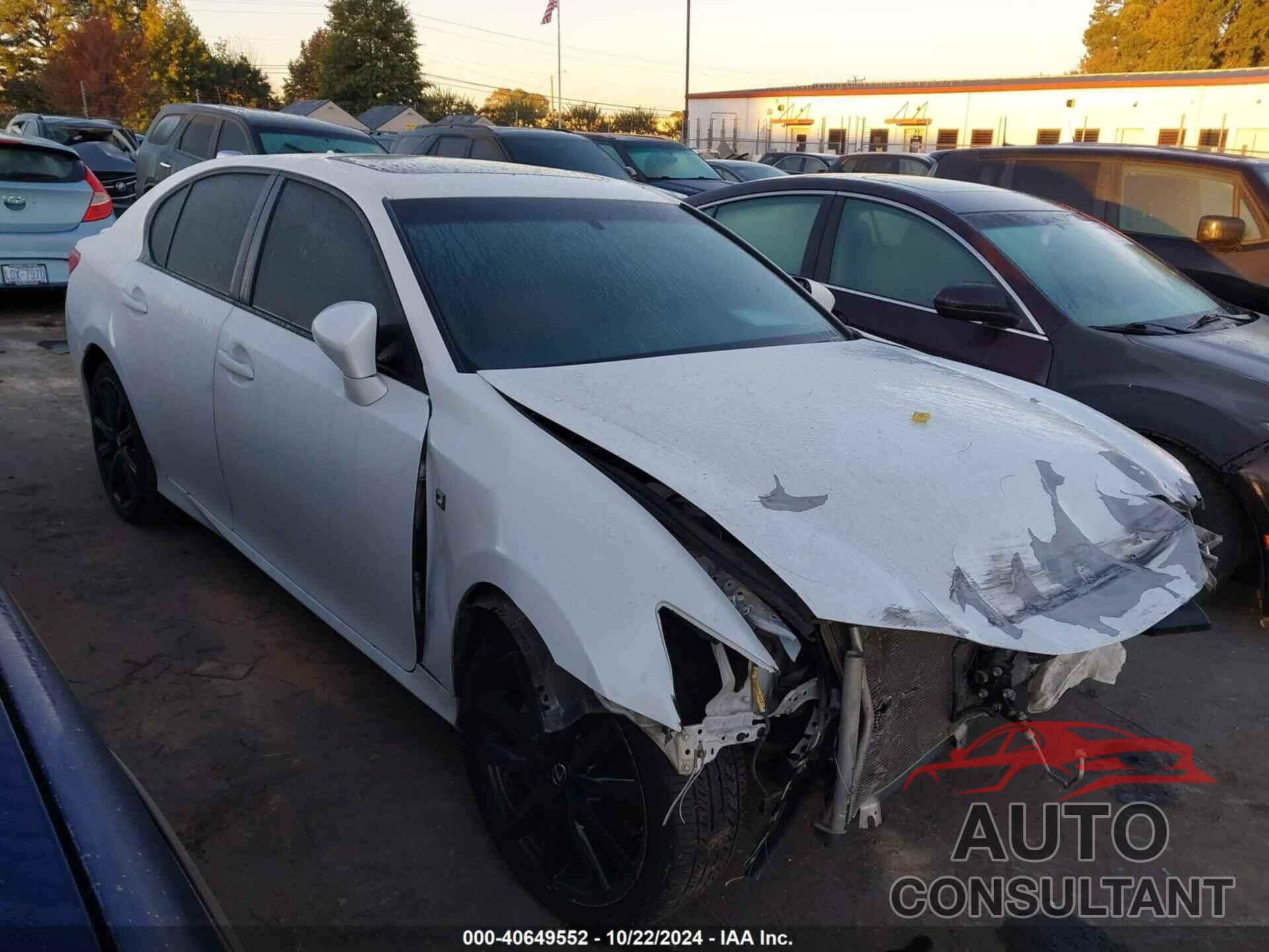 LEXUS GS 2013 - JTHCE1BL0D5014953