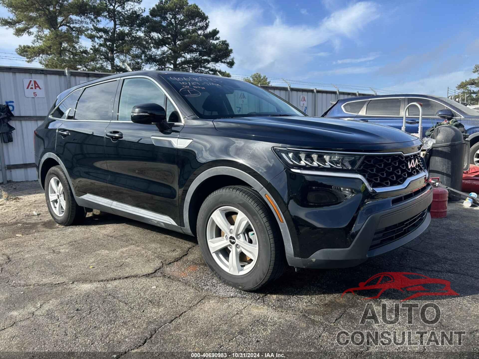 KIA SORENTO 2022 - 5XYRG4LCXNG103749