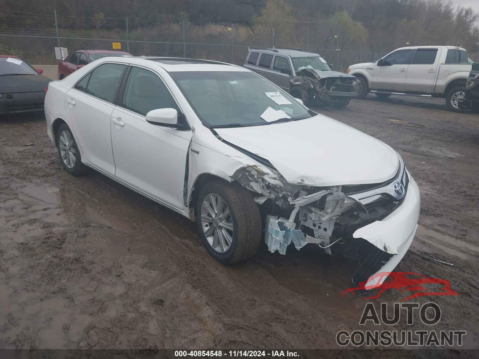 TOYOTA CAMRY HYBRID 2014 - 4T1BD1FK0EU115964