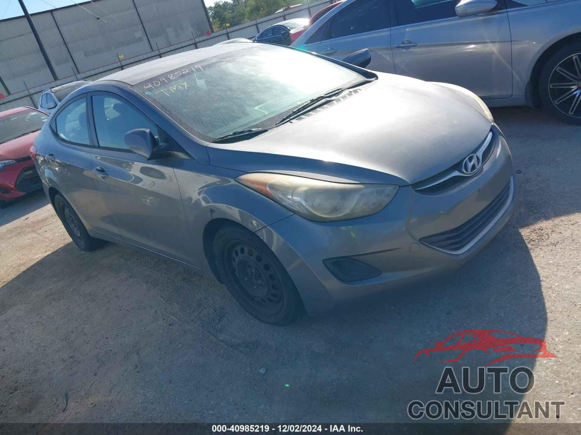 HYUNDAI ELANTRA 2013 - 5NPDH4AE6DH226306