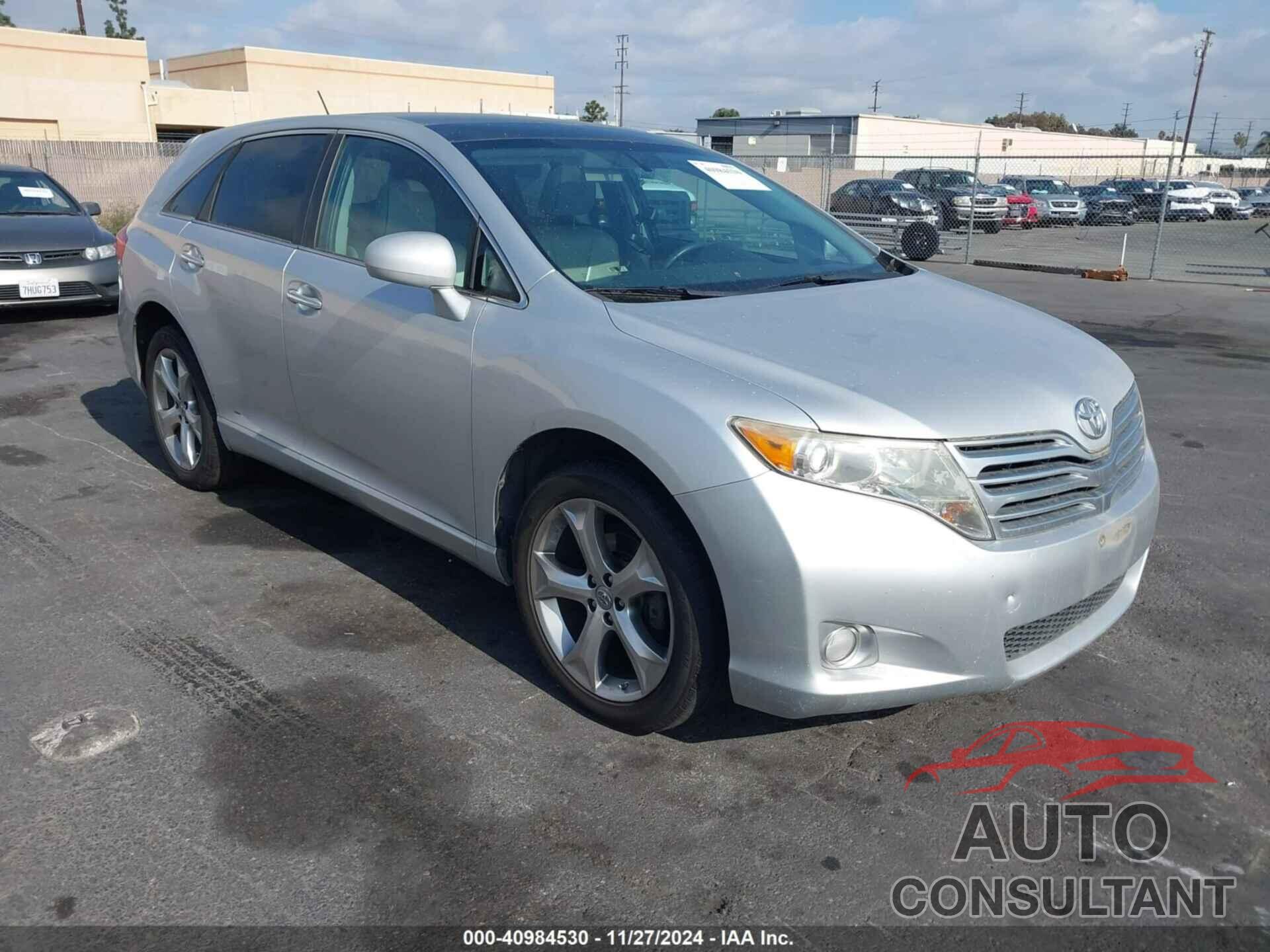 TOYOTA VENZA 2009 - 4T3ZK11A59U003211
