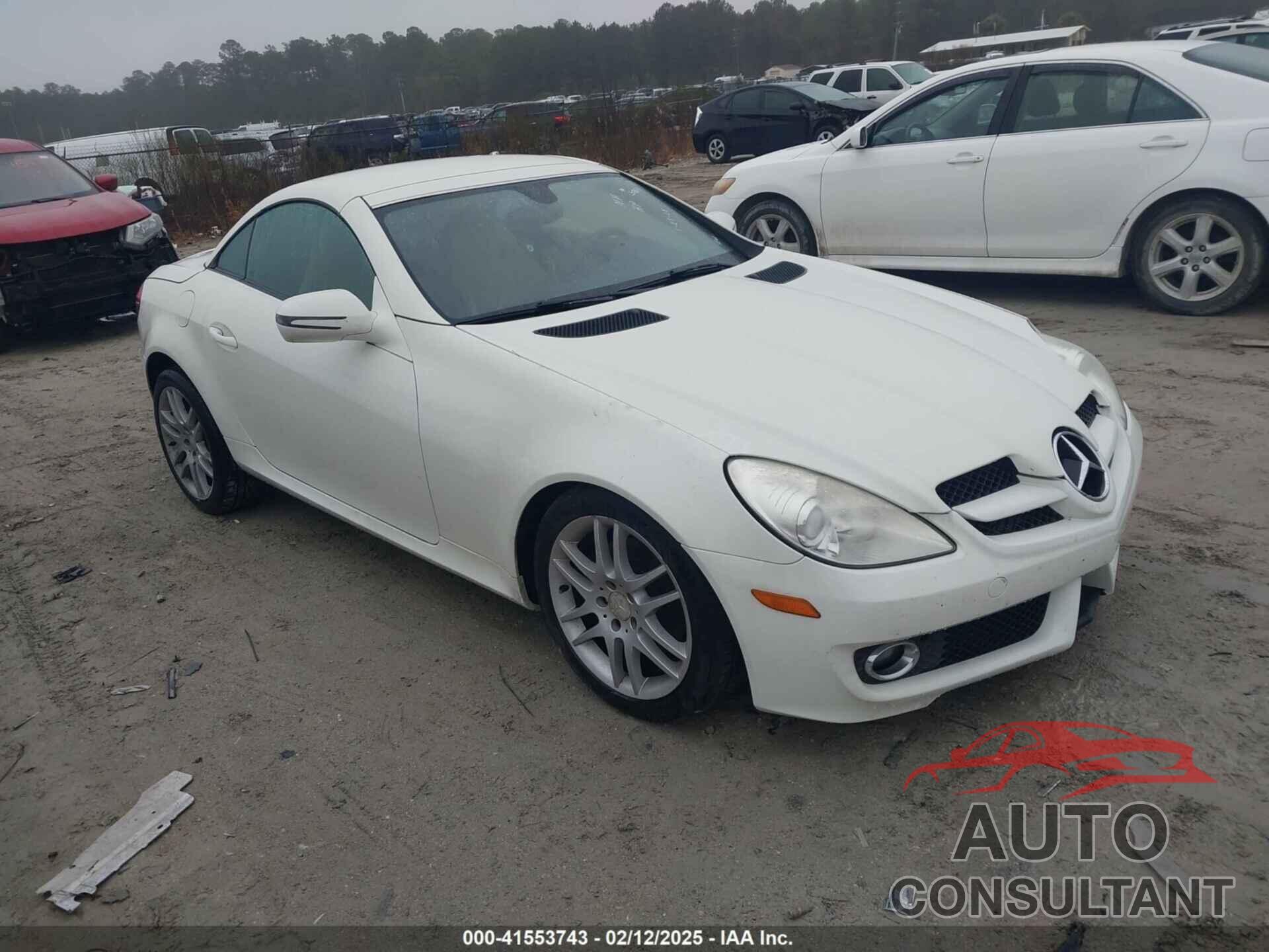 MERCEDES-BENZ SLK 300 2009 - WDBWK54FX9F190642