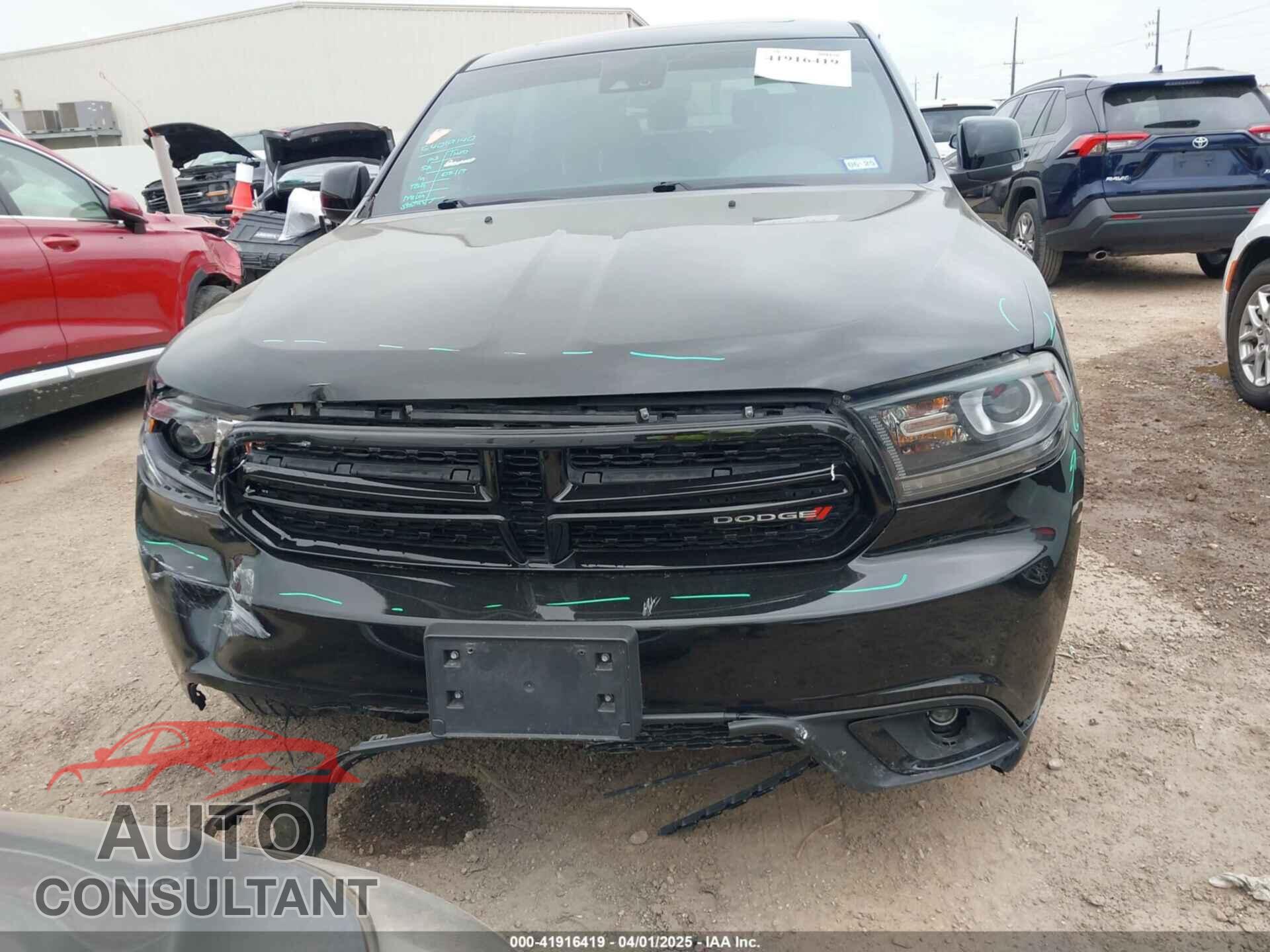 DODGE DURANGO 2017 - 1C4SDHCT8HC752797