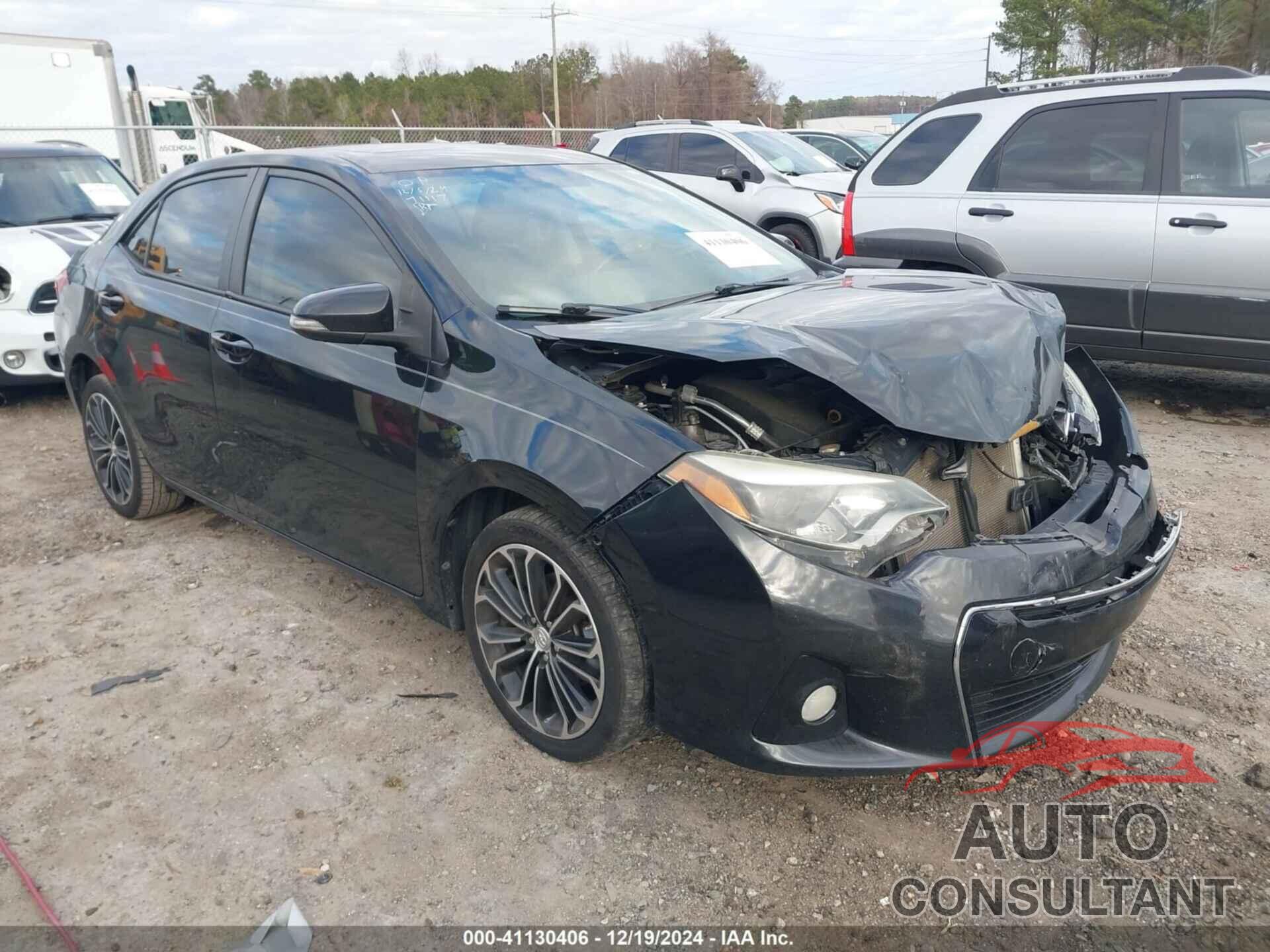 TOYOTA COROLLA 2016 - 2T1BURHE6GC589105