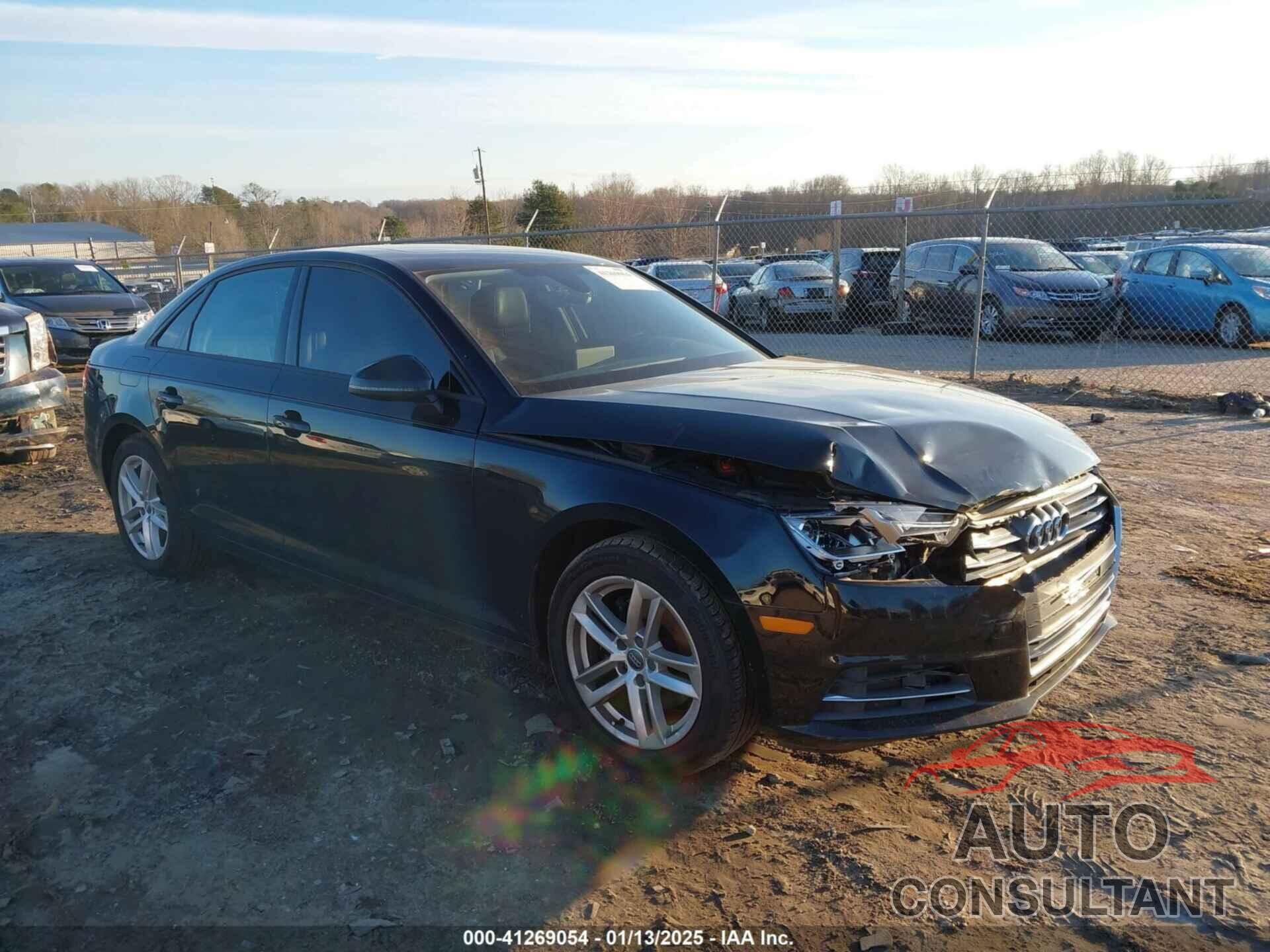 AUDI A4 2017 - WAUGMAF48HN057013