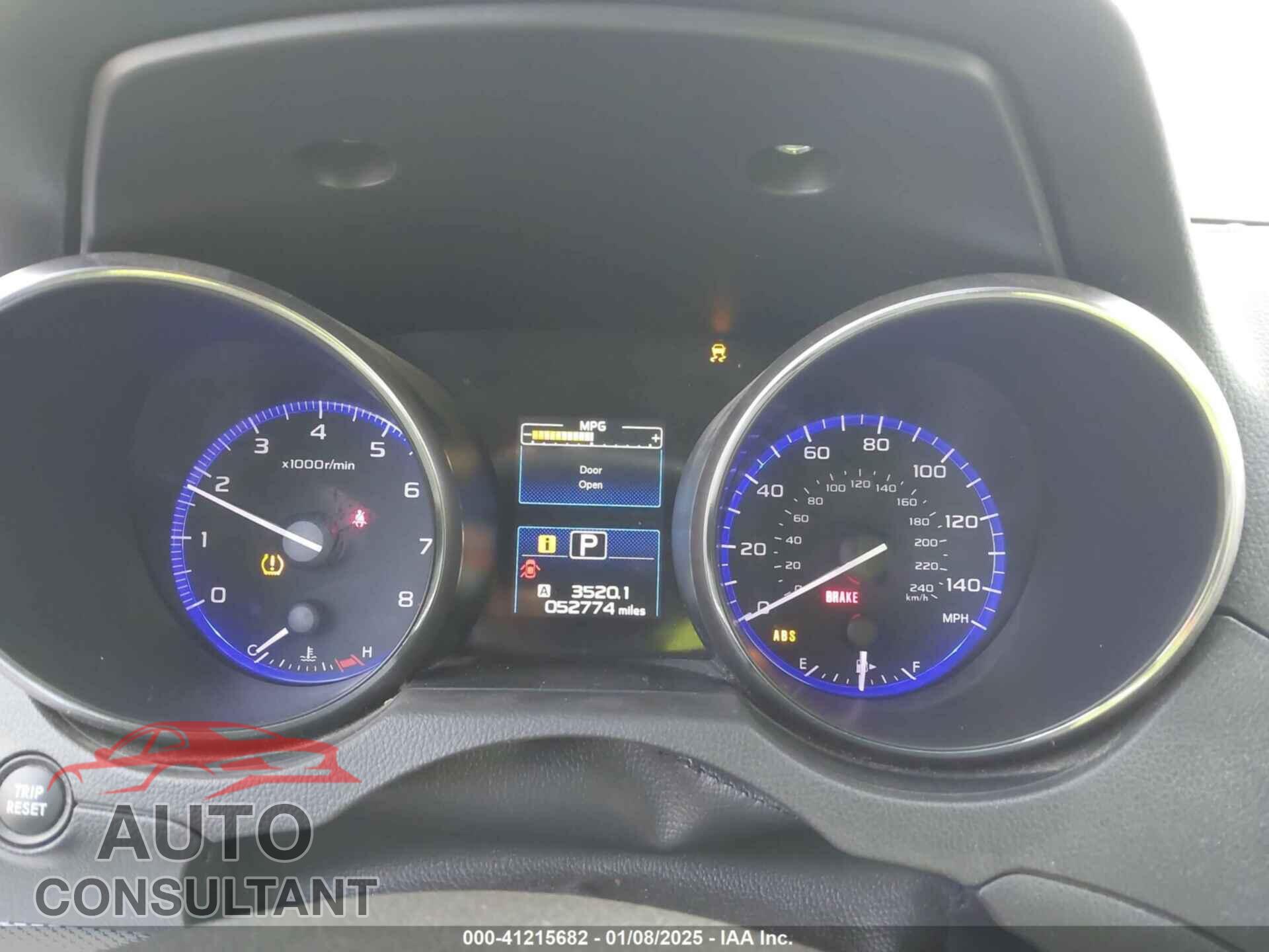 SUBARU OUTBACK 2017 - 4S4BSACC4H3334794