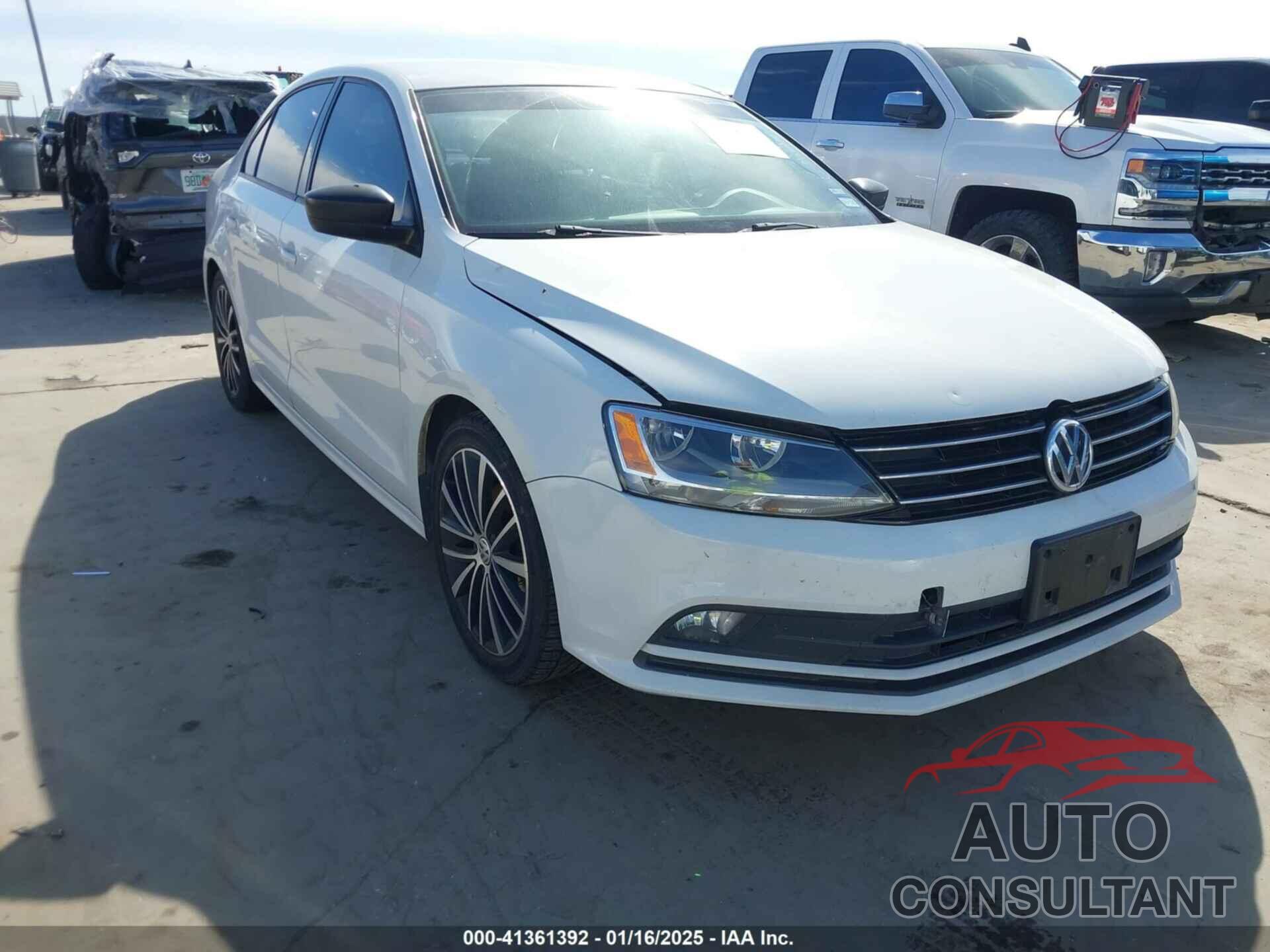 VOLKSWAGEN JETTA 2016 - 3VWD17AJ1GM351986
