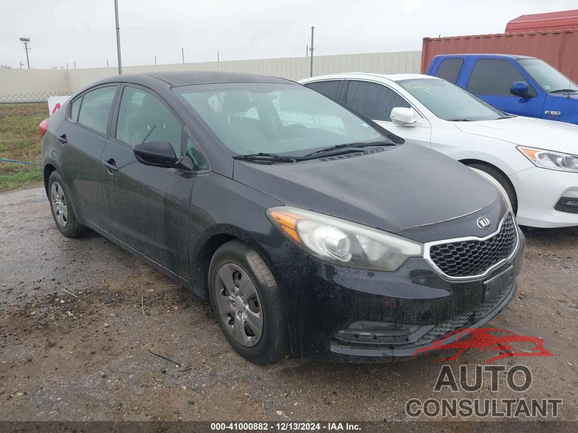 KIA FORTE 2015 - KNAFK4A69F5429211