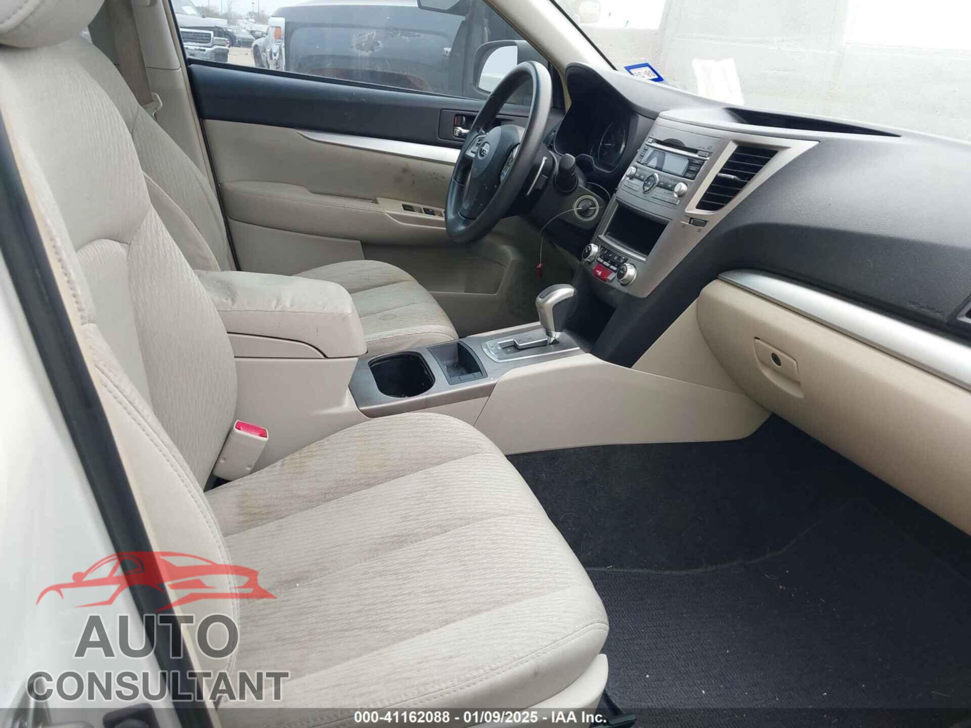 SUBARU OUTBACK 2012 - 4S4BRCAC4C3237839
