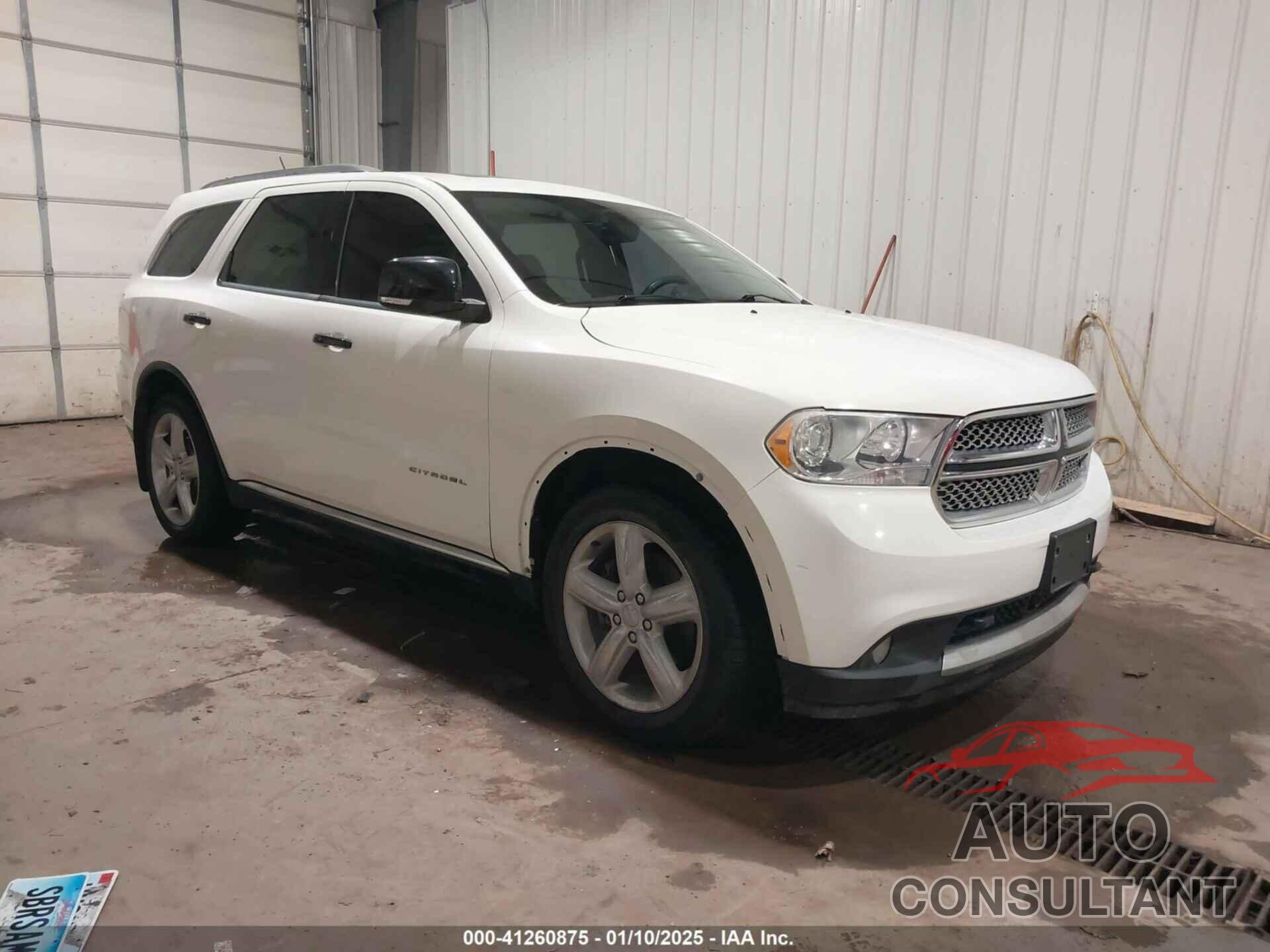 DODGE DURANGO 2012 - 1C4RDJEG9CC252663