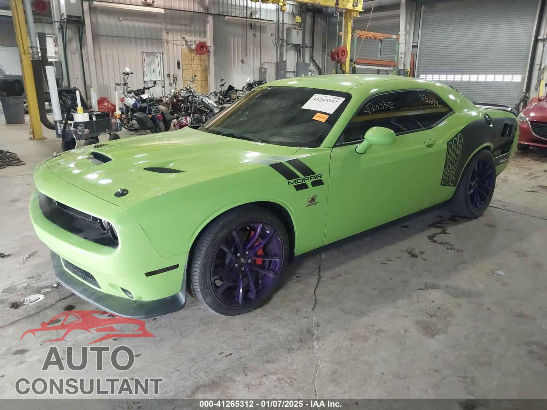 DODGE CHALLENGER 2019 - 2C3CDZFJ0KH656479