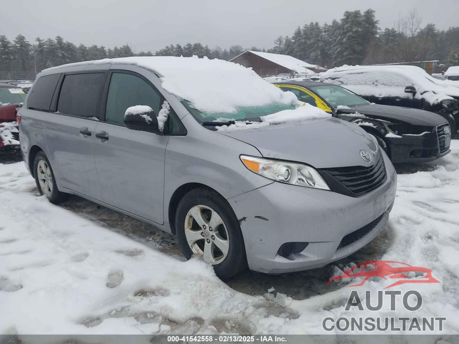 TOYOTA SIENNA 2017 - 5TDZZ3DC9HS802672