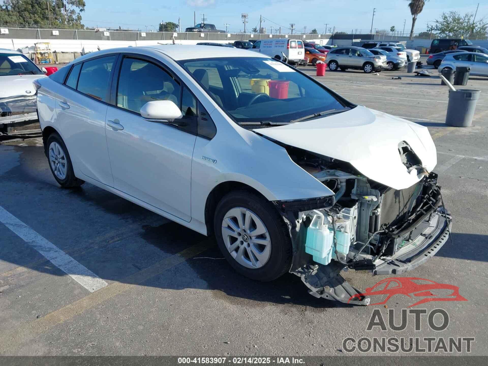 TOYOTA PRIUS 2017 - JTDKBRFU6H3050851